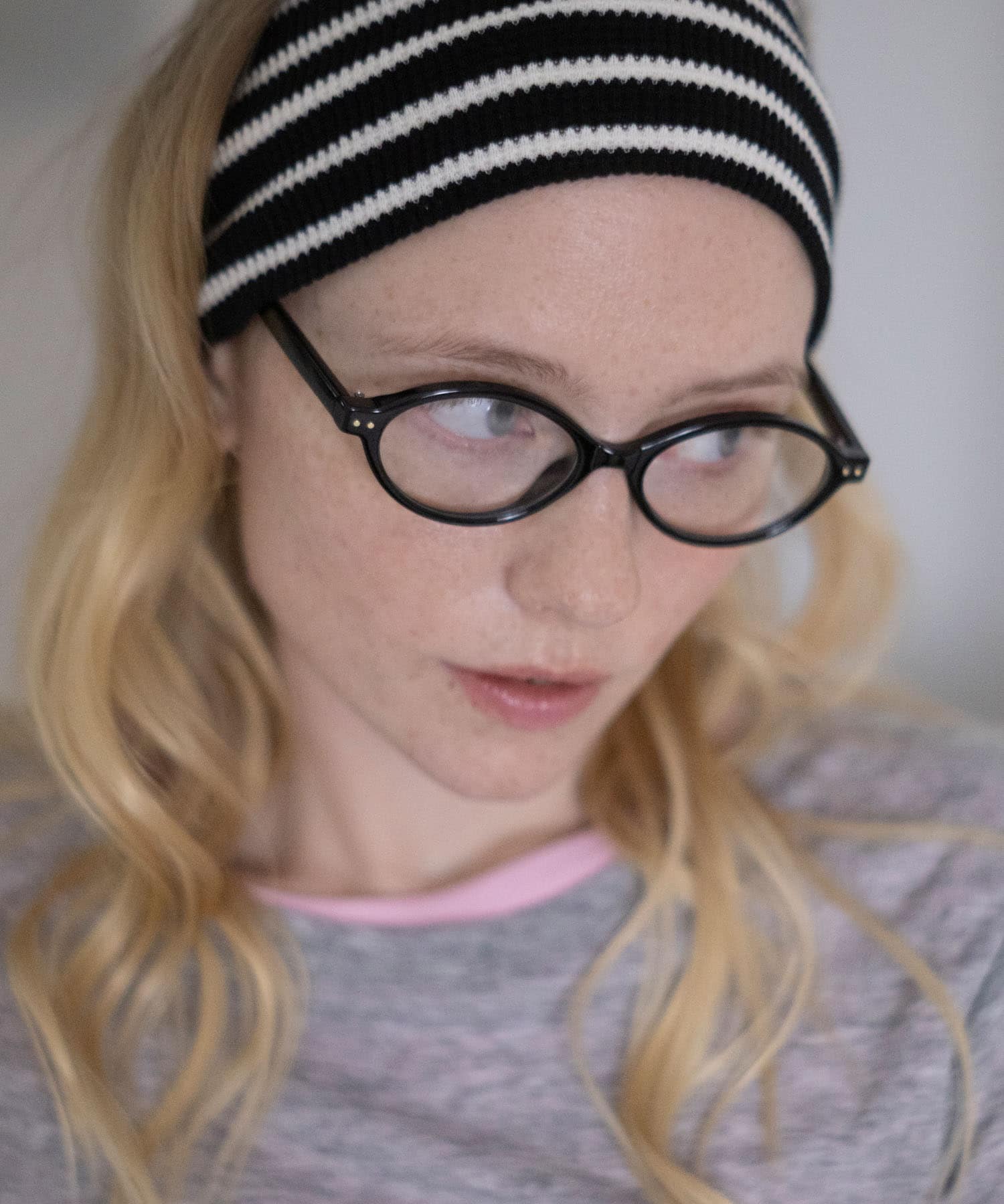 オーバルスリムダテメガネ