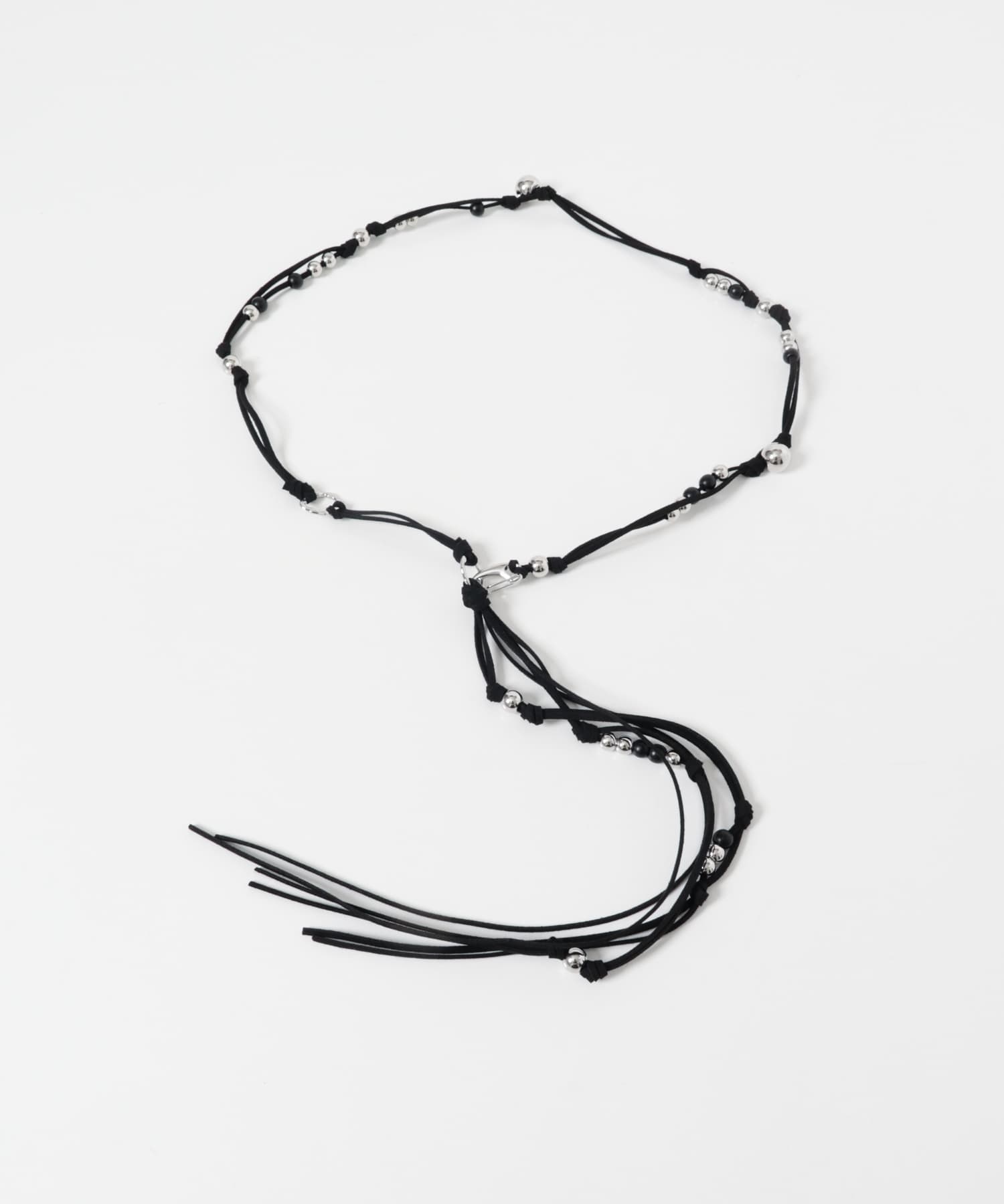 ボールビーズコードベルト BLK -