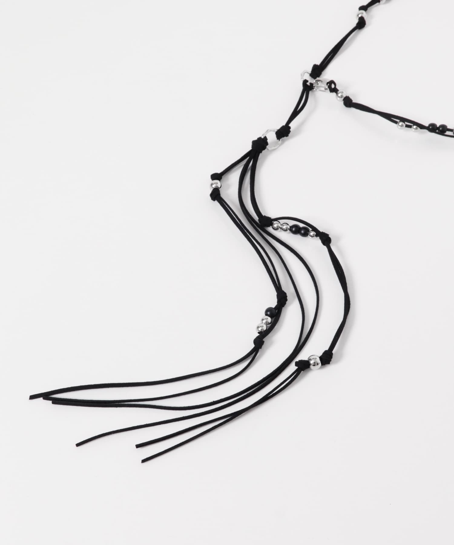 ボールビーズコードベルト BLK -