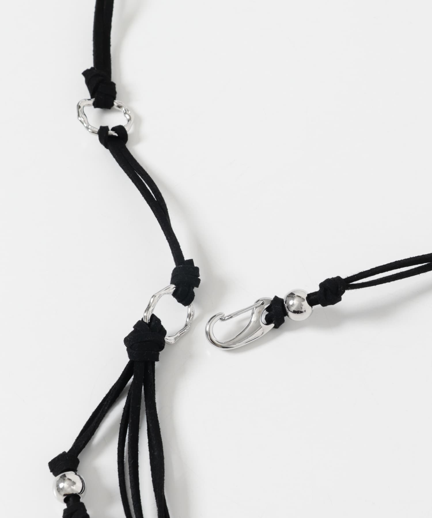 ボールビーズコードベルト BLK -