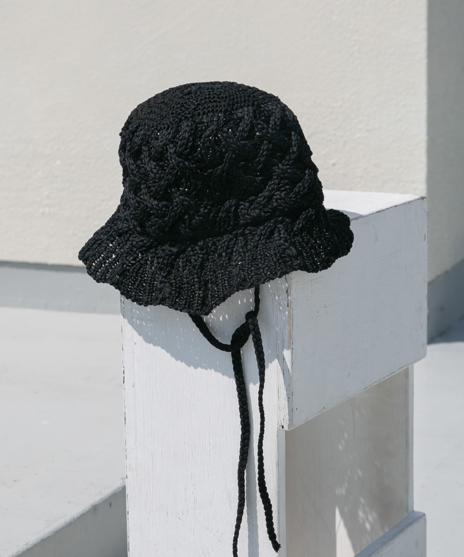 クロスアミサーモハット BLK -
