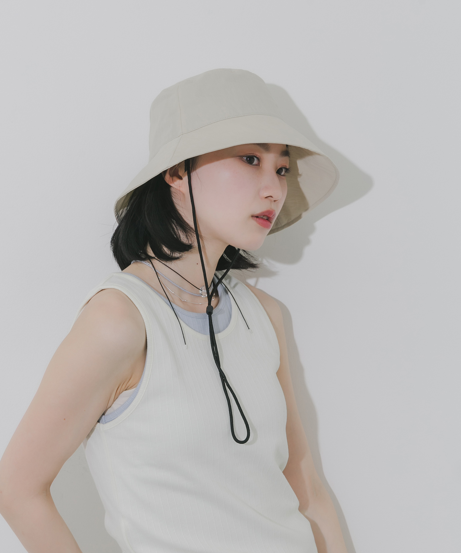 『撥水/UVカット』ハッスイドロストバケットハット IVO -