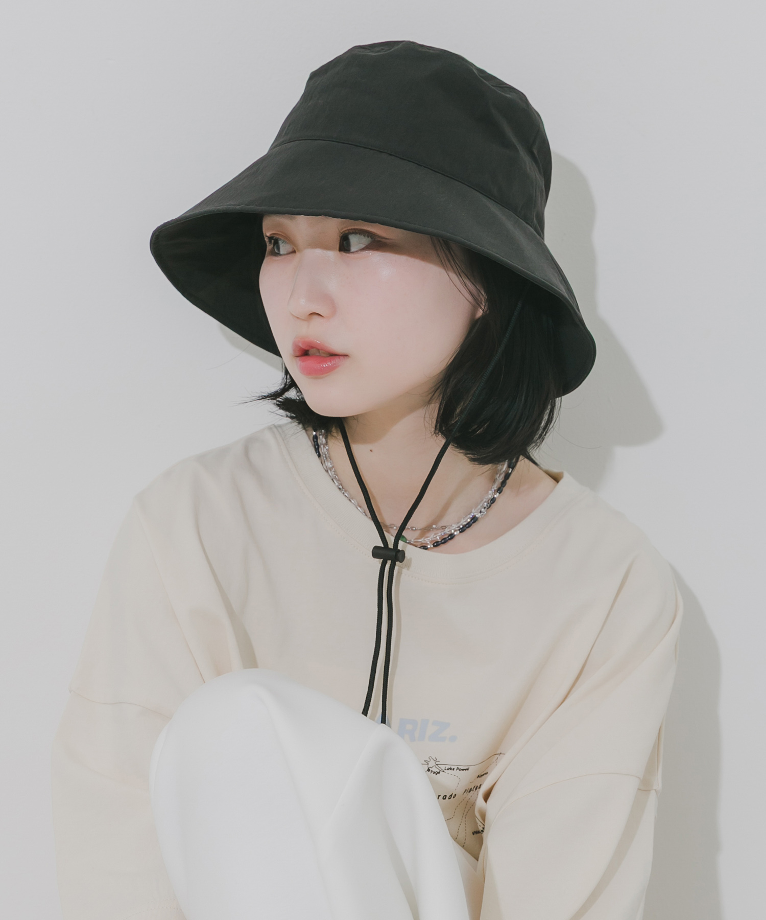 『撥水/UVカット』ハッスイドロストバケットハット