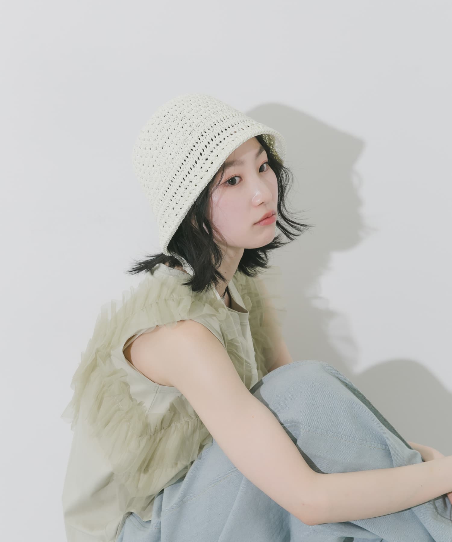 デザインボンネットハット IVO -