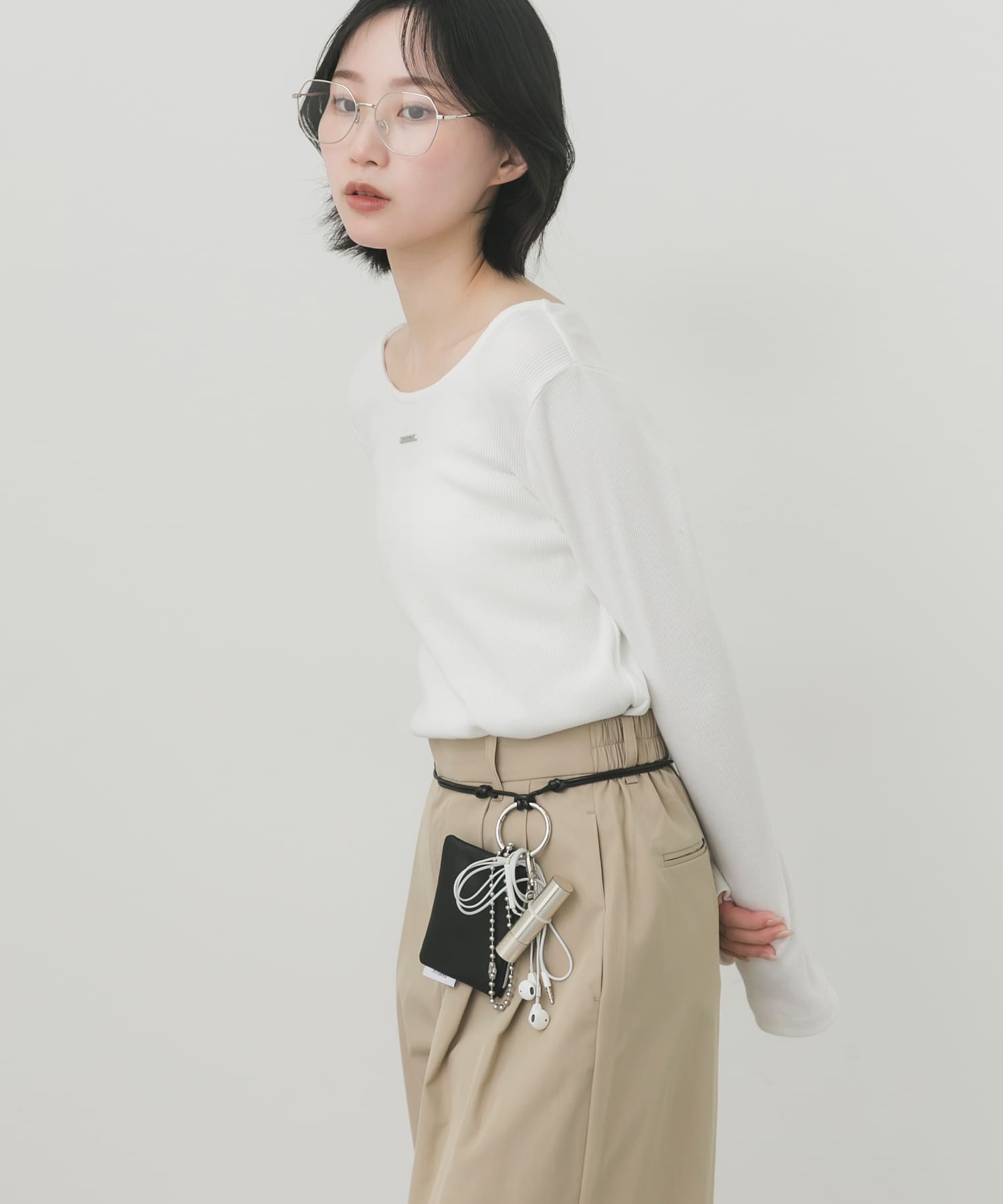 ポーチセットマルチショルダー BLK -
