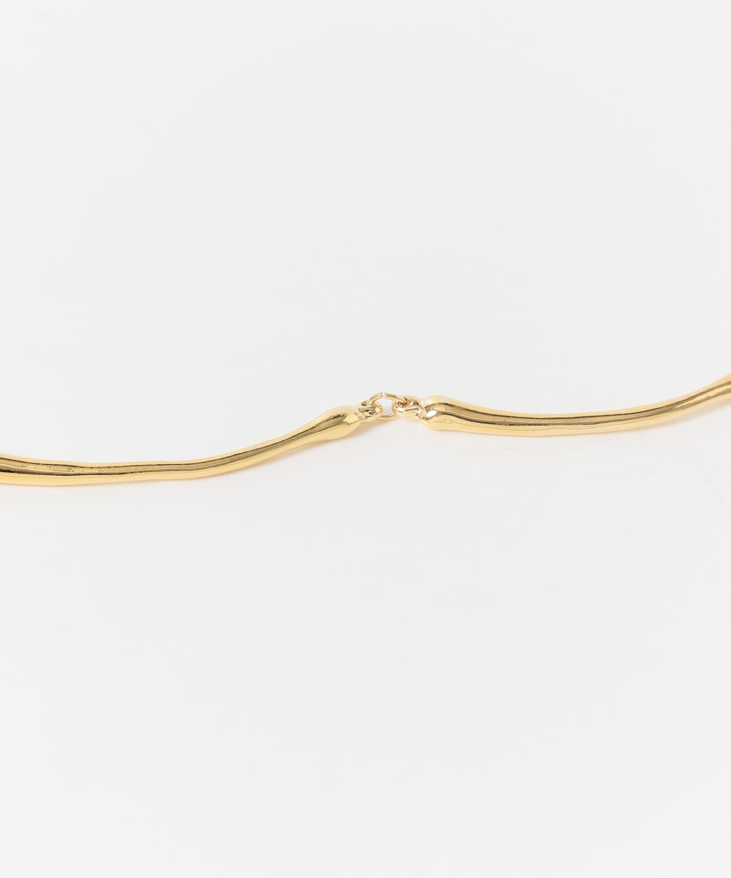 ニュアンスロングバーネックレス GLD -