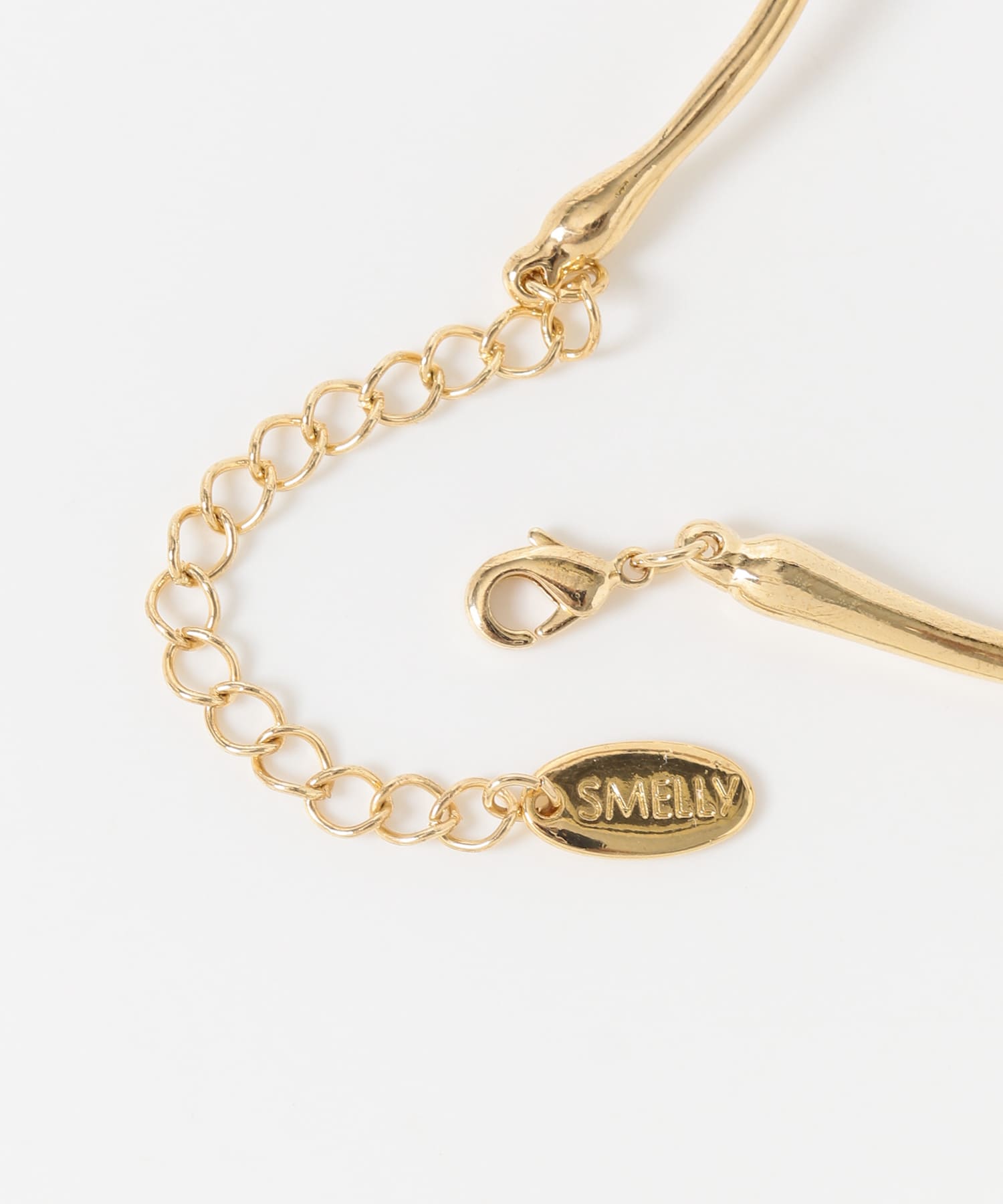 ニュアンスロングバーネックレス GLD -