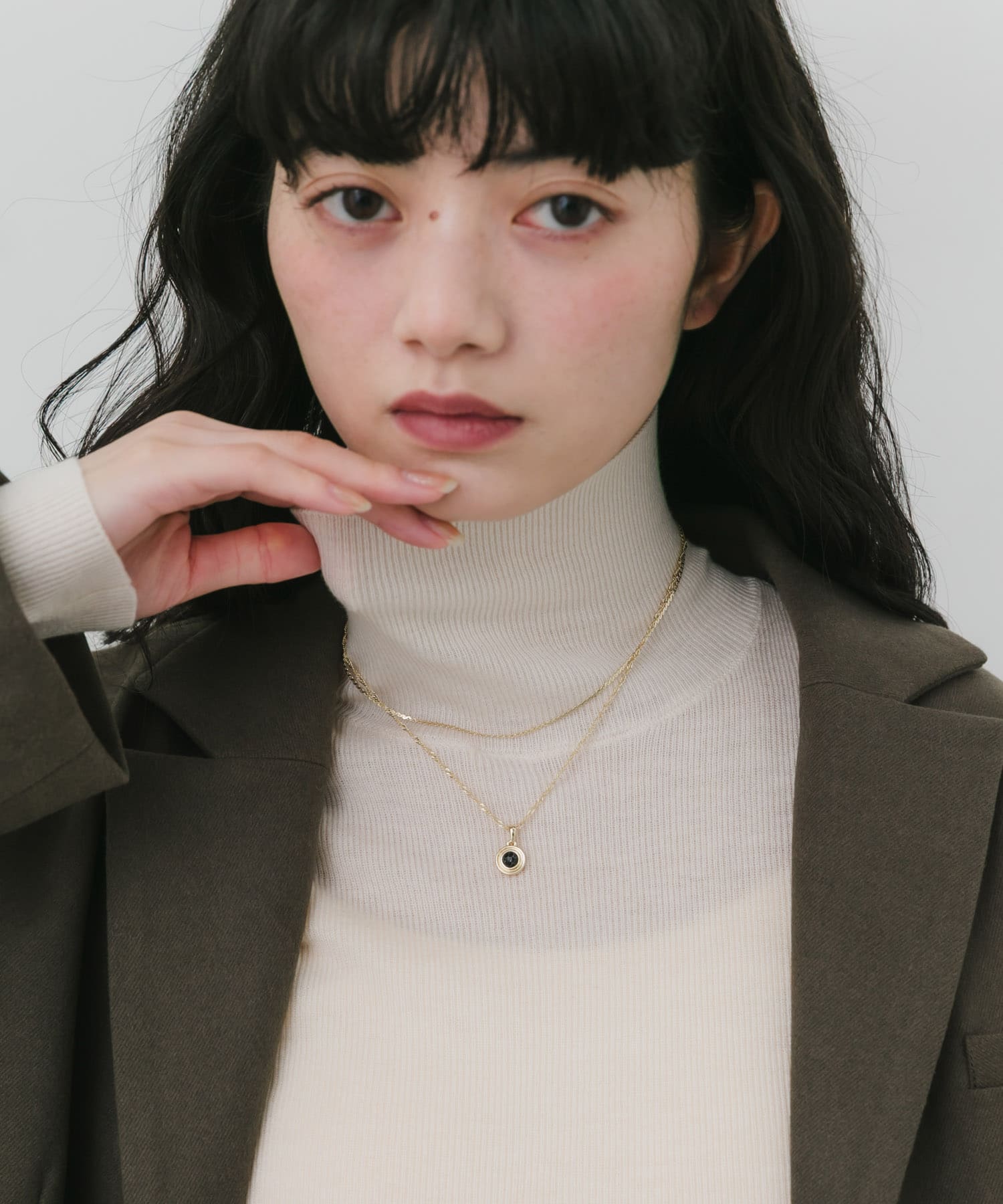 ヴィンテージライク2セットネックレス(- GD/BK): アクセサリー｜URBAN