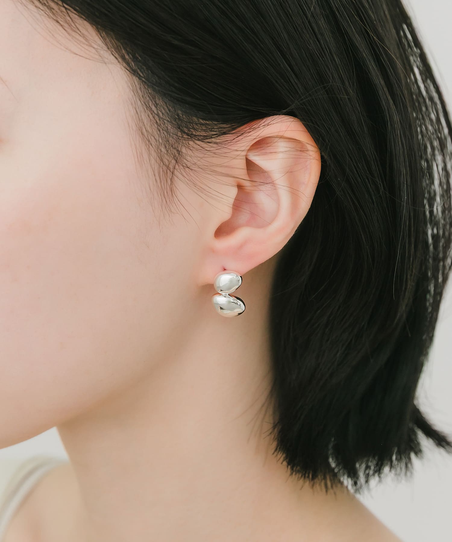 ツインビーンズメタルピアス