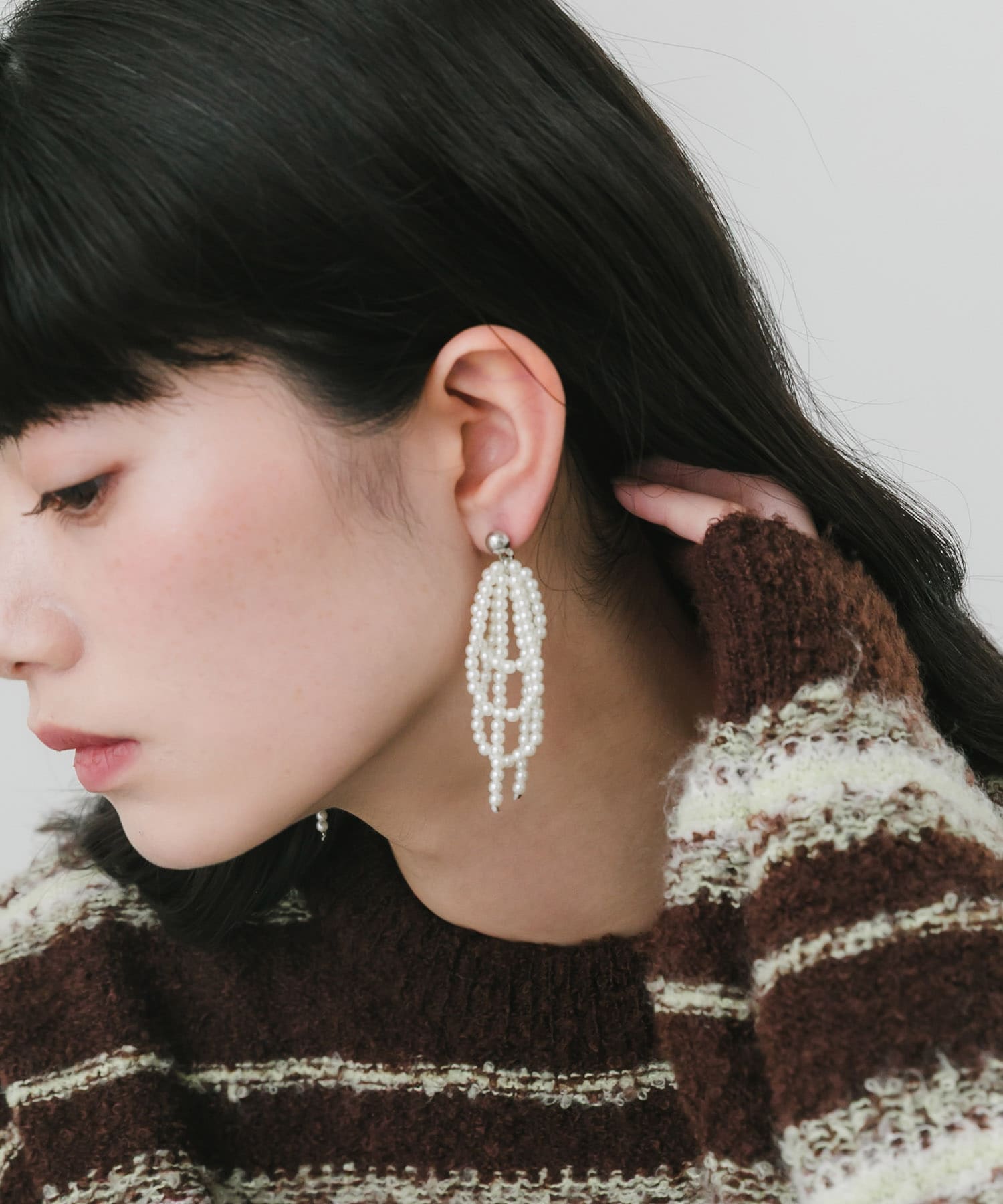 パールループピアス
