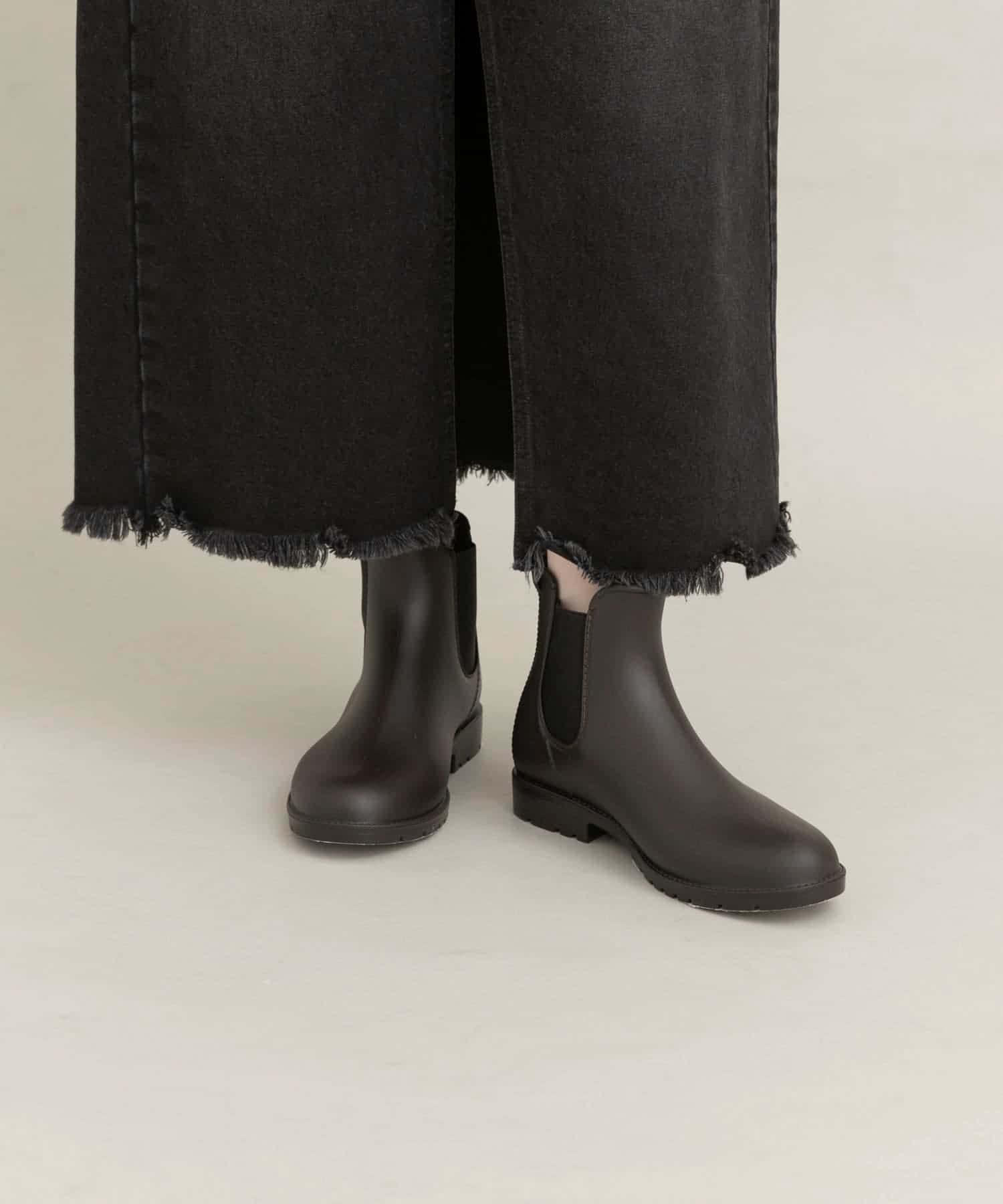 『WEB限定』Wpc.　サイドゴアレインブーツ BRN S