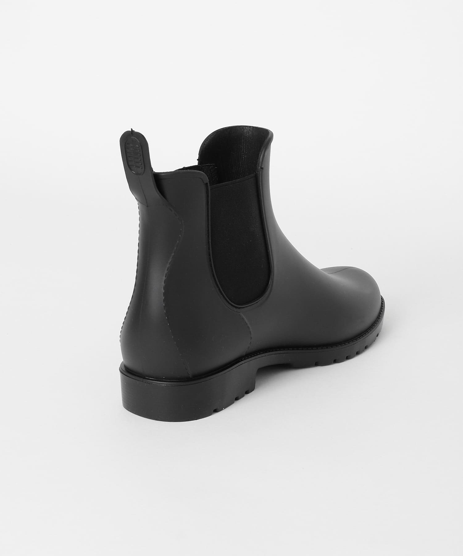 『WEB限定』Wpc.　サイドゴアレインブーツ BLK S