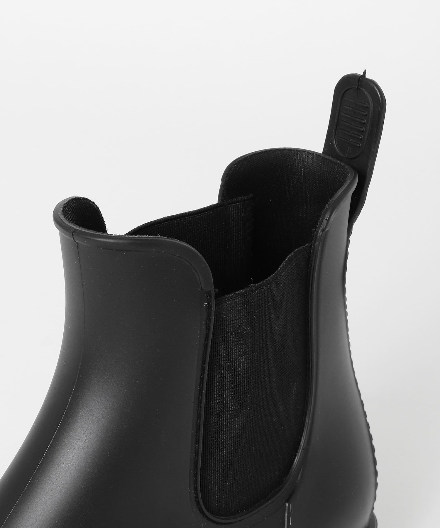 『WEB限定』Wpc.　サイドゴアレインブーツ BLK S