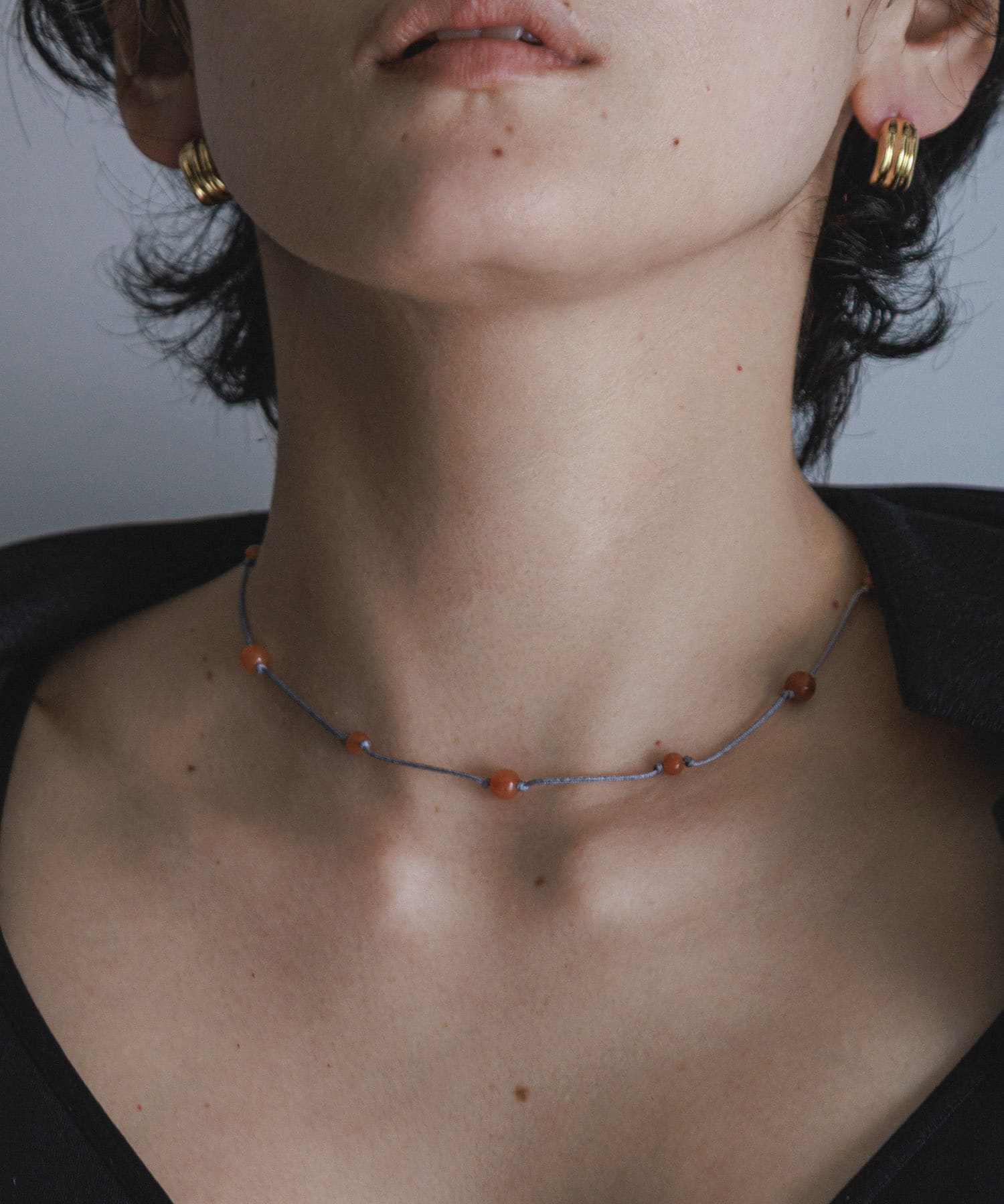 SMELLY so' red aventurine necklace(- RED): アクセサリー｜URBAN