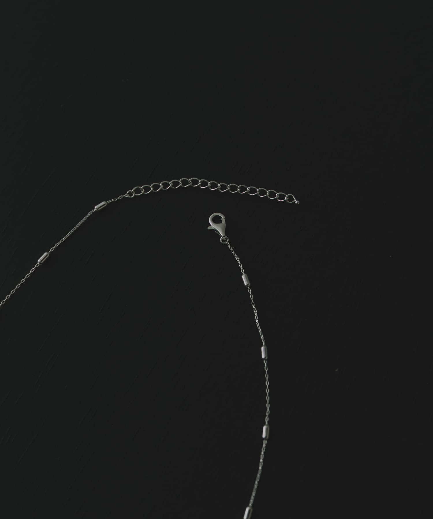 SMELLY so’　station chain necklace SLV -