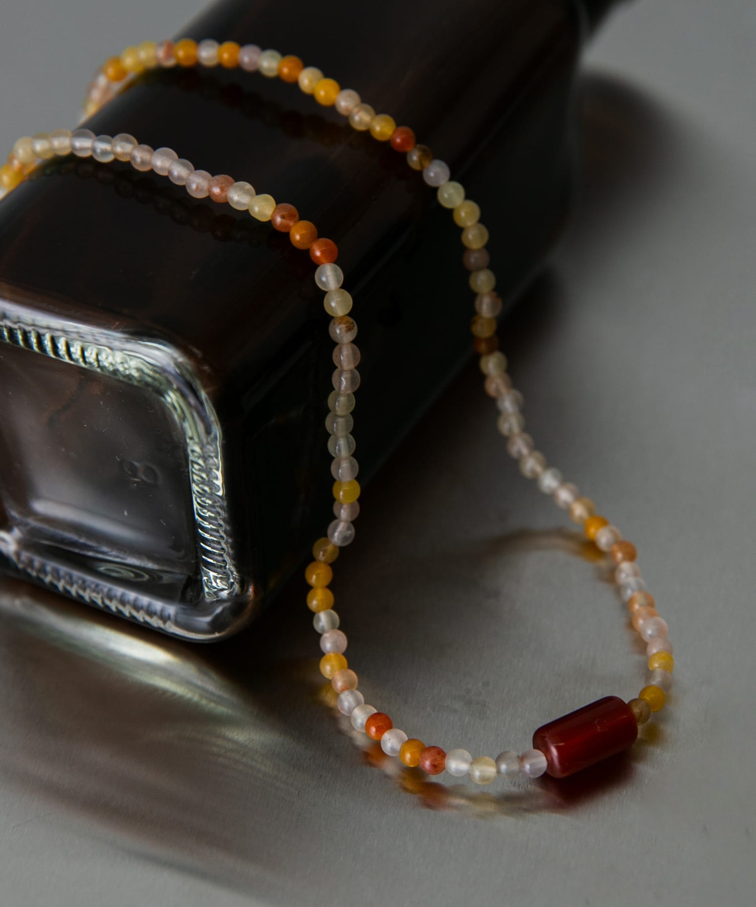 SMELLY so’　yellowaventurine necklace