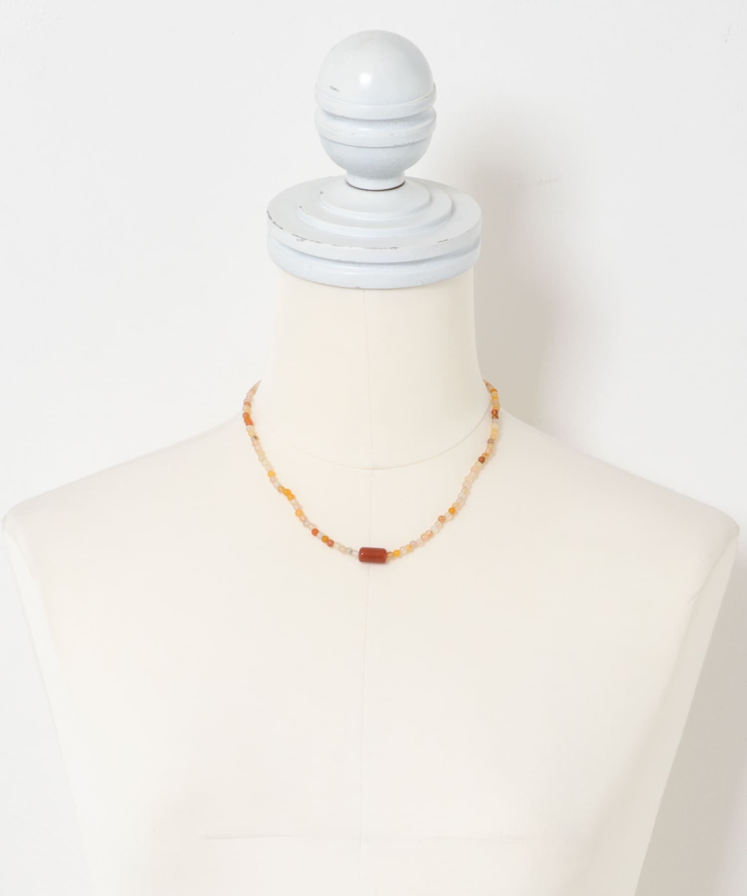 SMELLY so’　yellowaventurine necklace BE/RE -