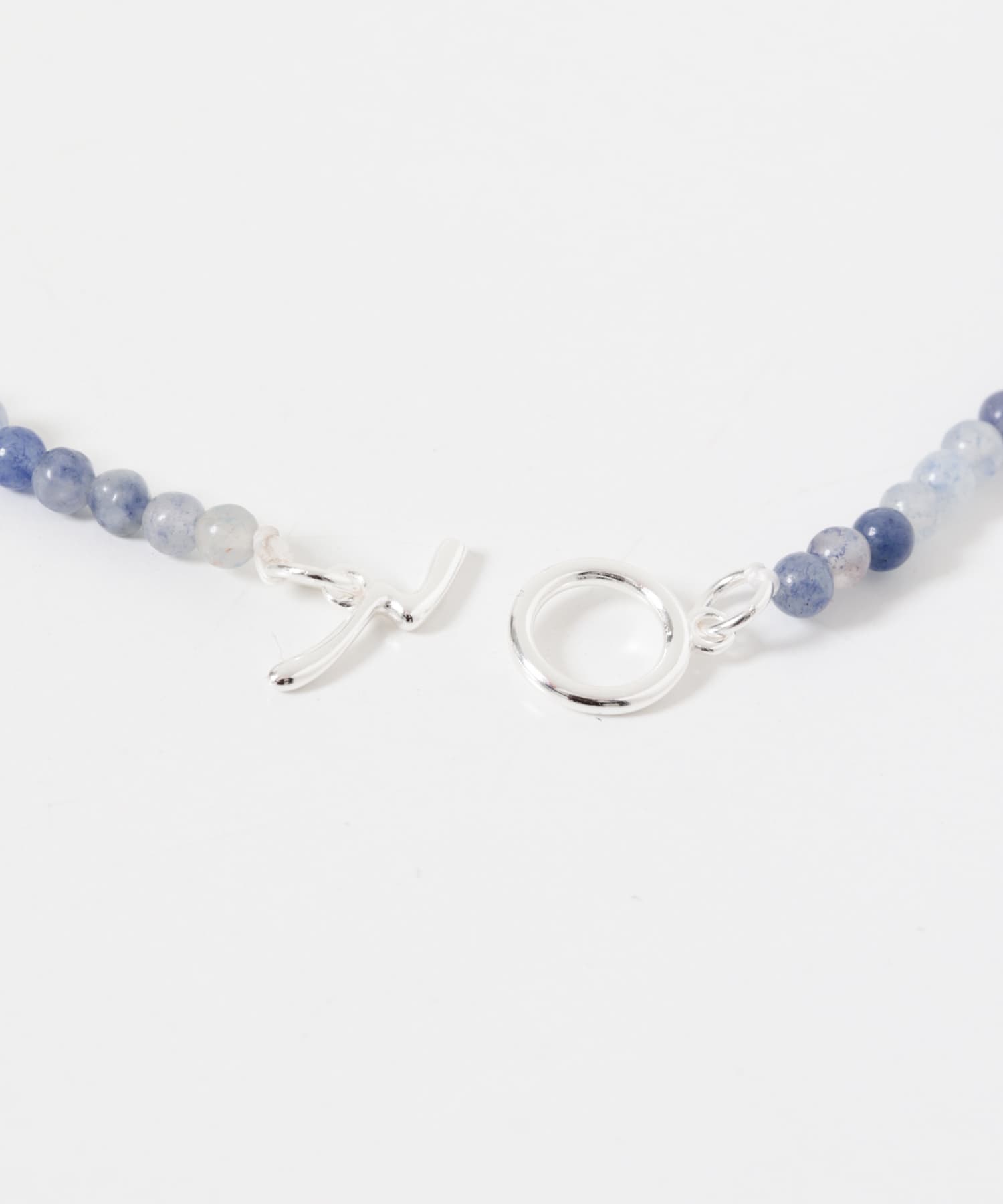 SMELLY so’　blueaventurine necklace BL/RE -
