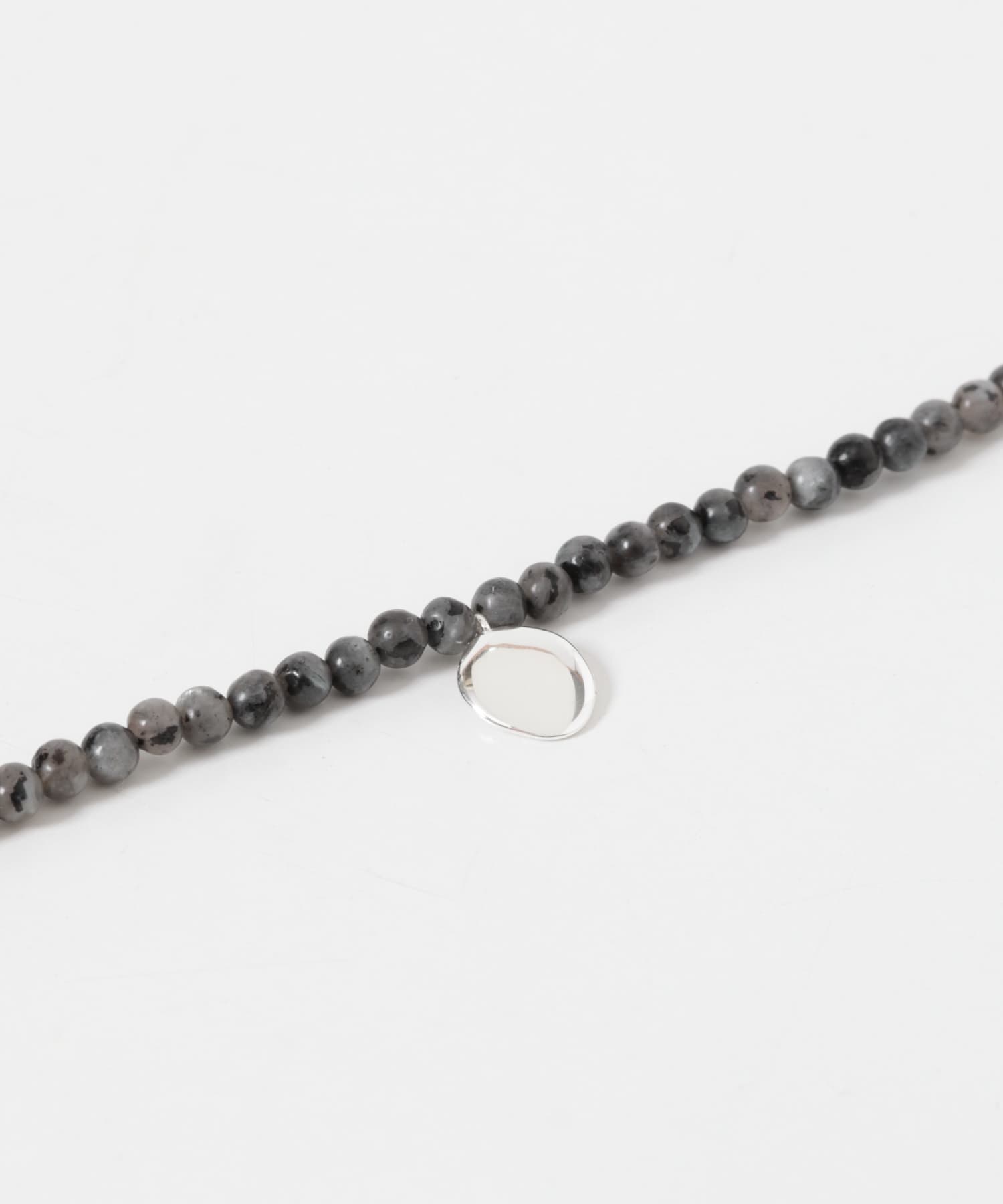SMELLY so’　blackLabradoritenecklace BK/SL -