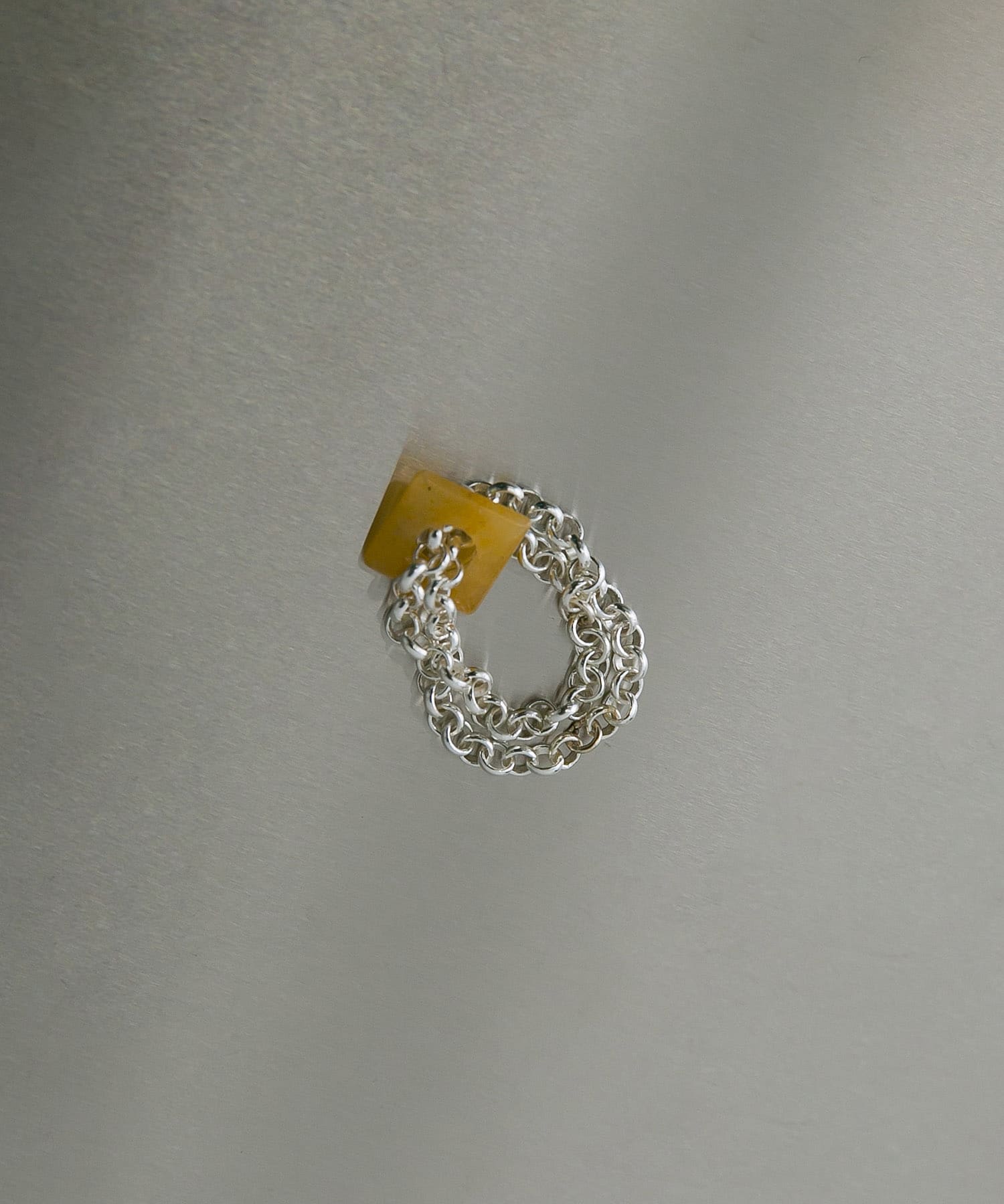 SMELLY so’　redaventurine chain ring BE/SL 12