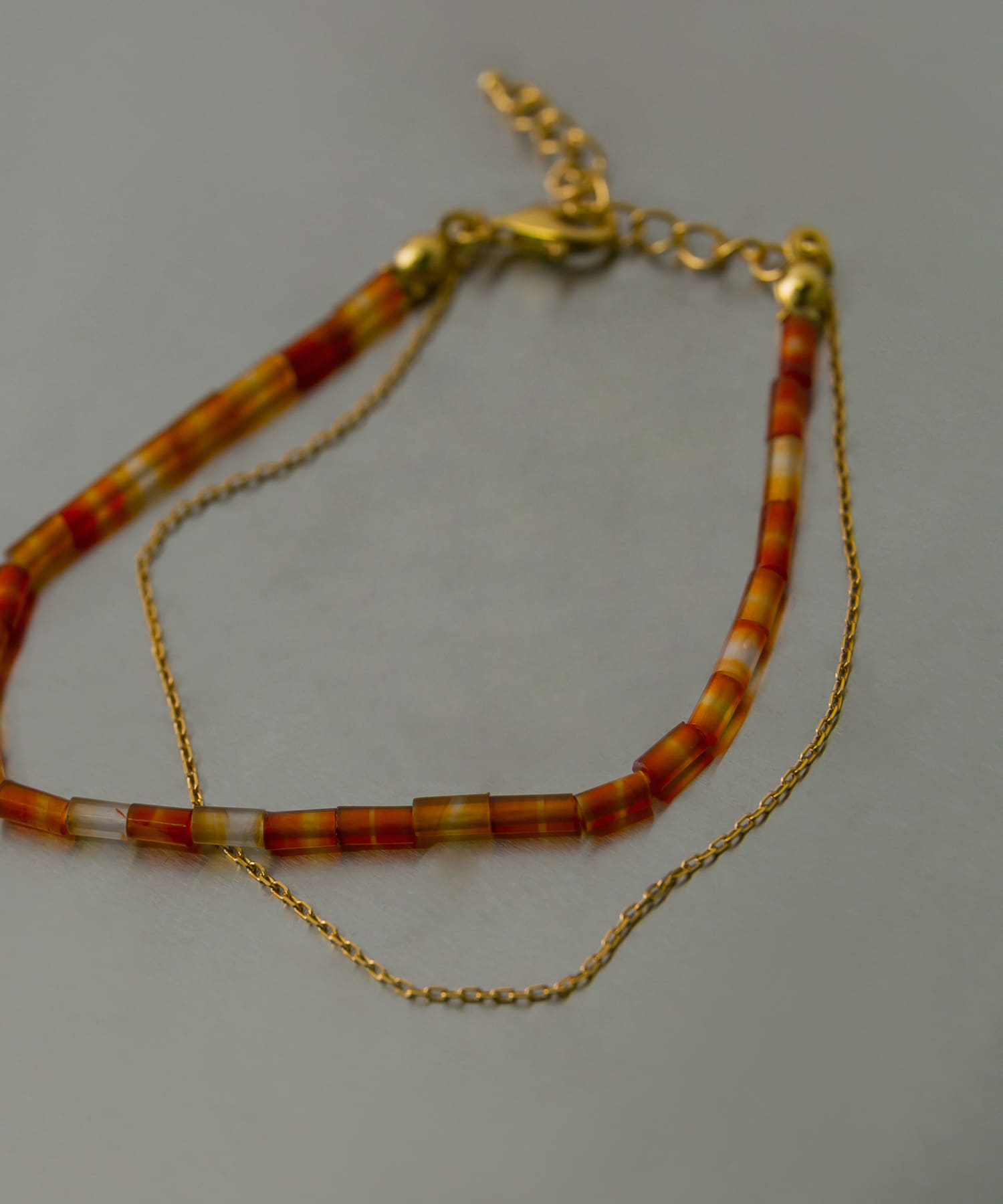 SMELLY so’　naturalagate gemstone br RE/GD -