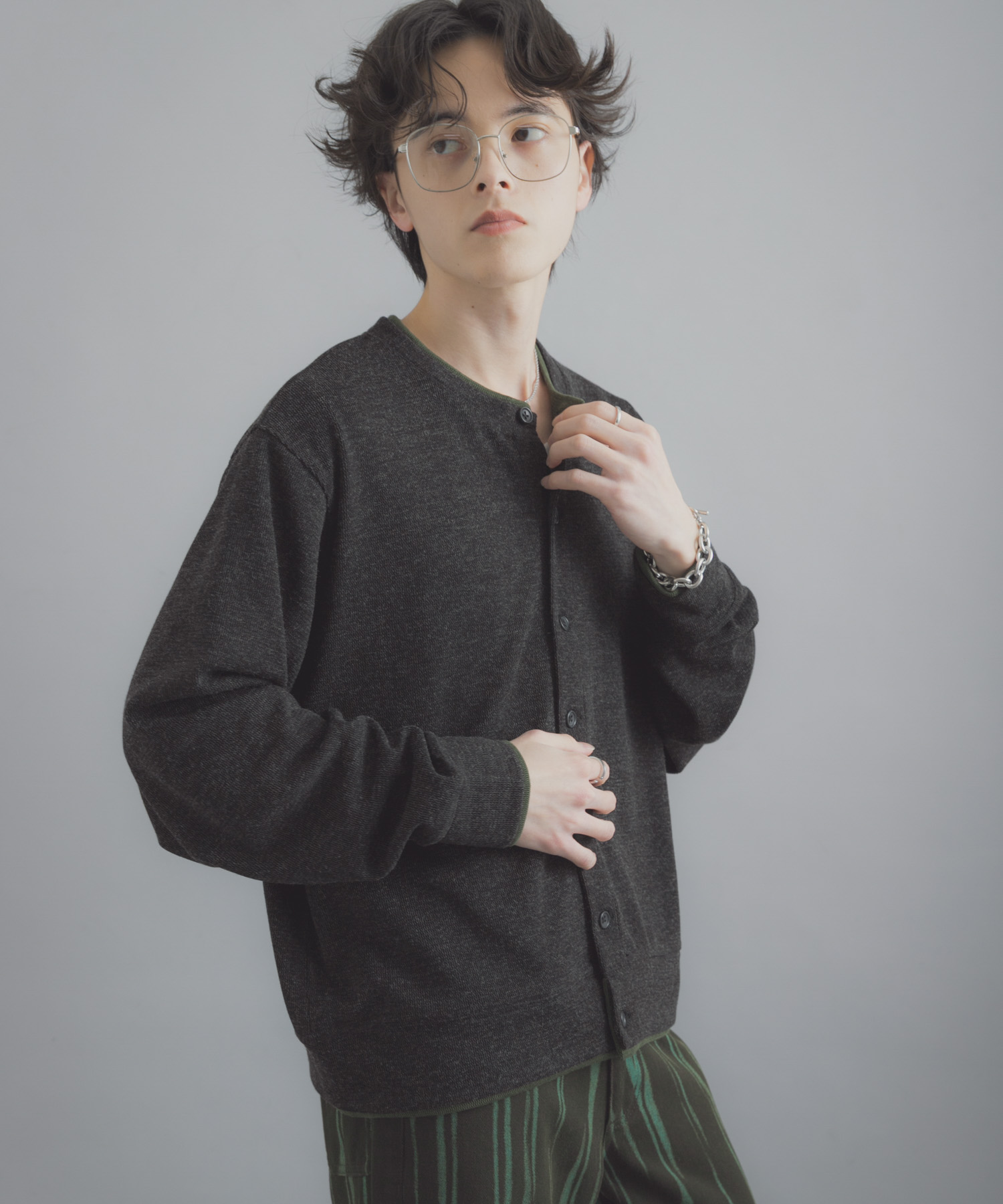 身長：173cm サイズ：L