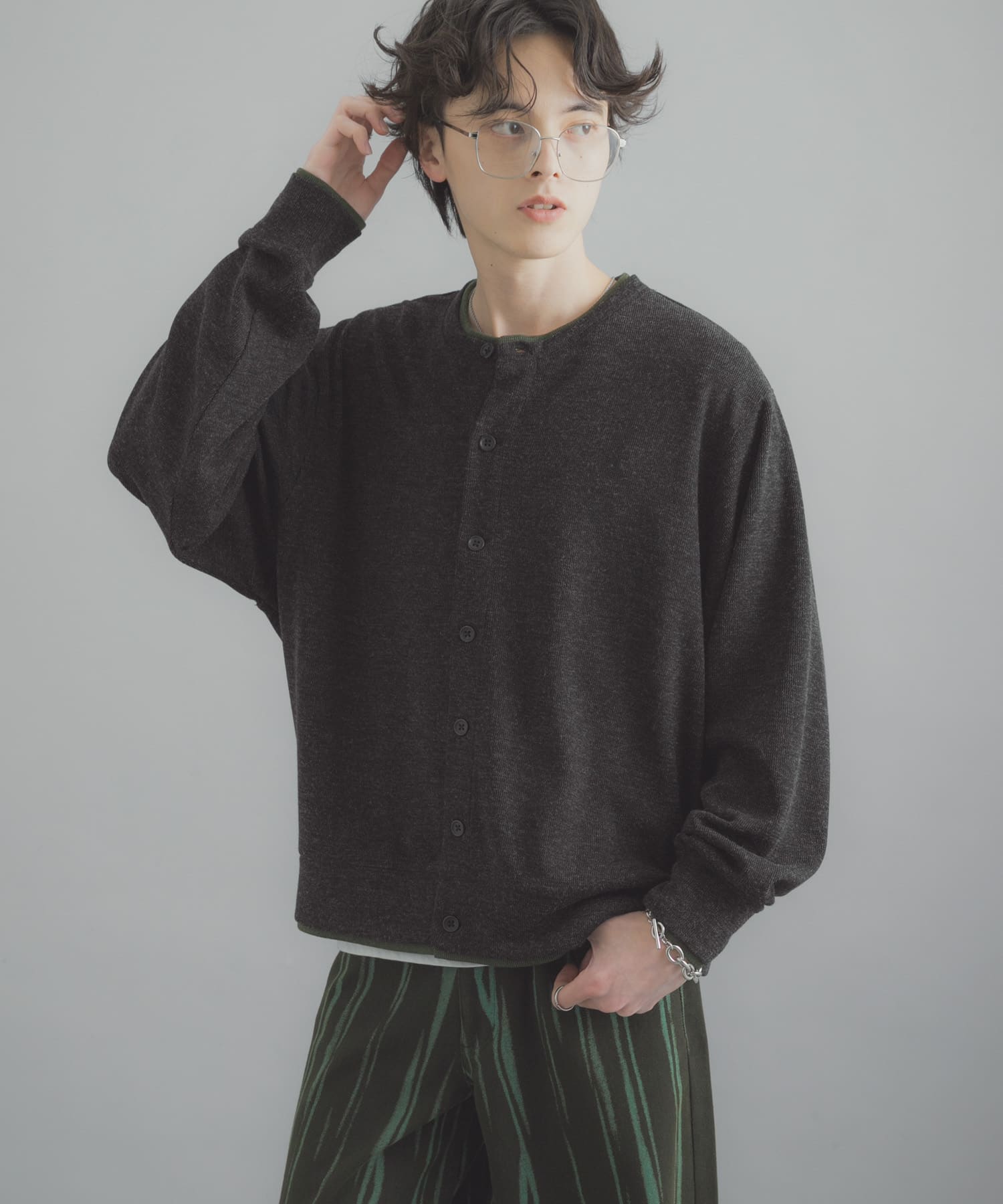 身長：173cm サイズ：L