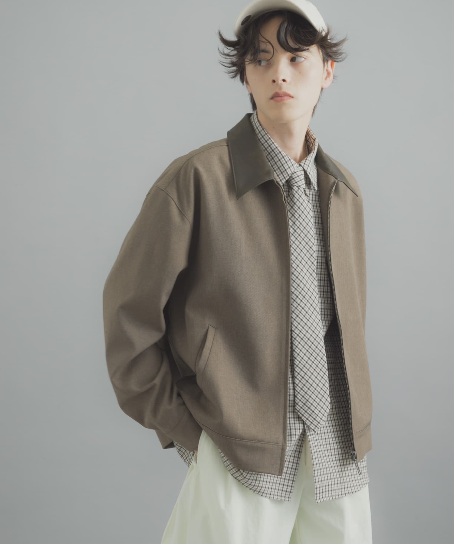 FLカラージップブルゾン