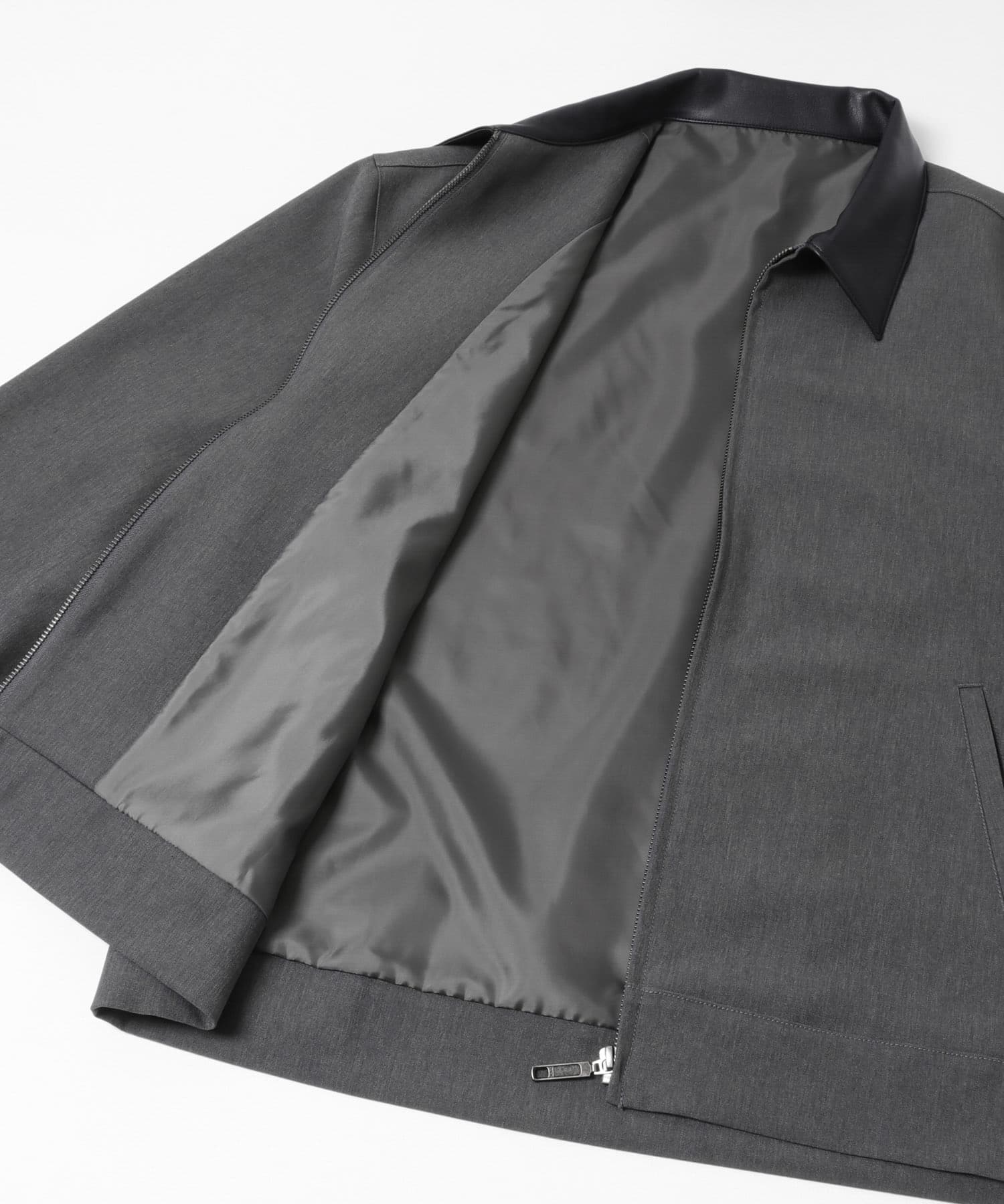 FLカラージップブルゾン GRAY M