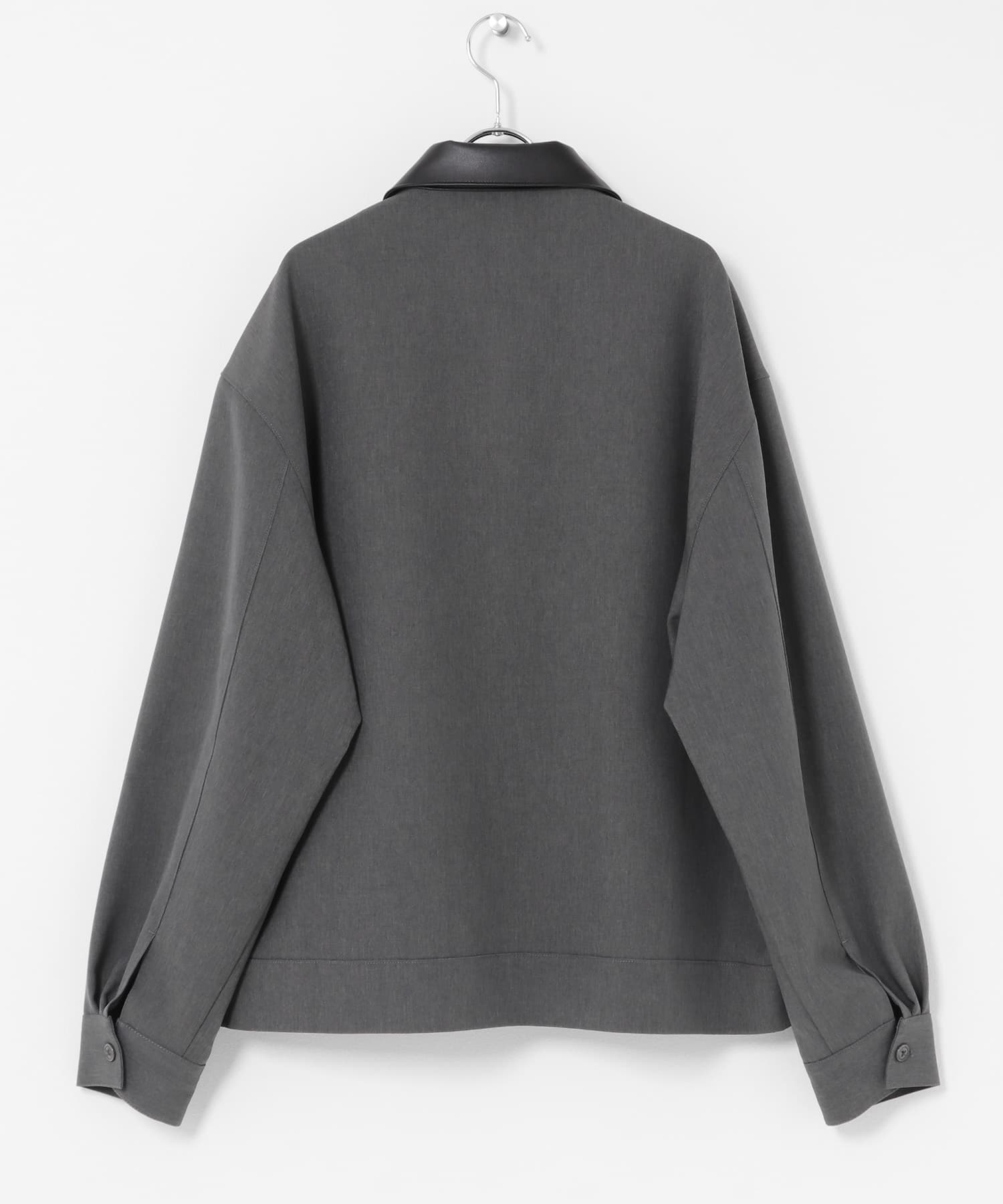 FLカラージップブルゾン GRAY M