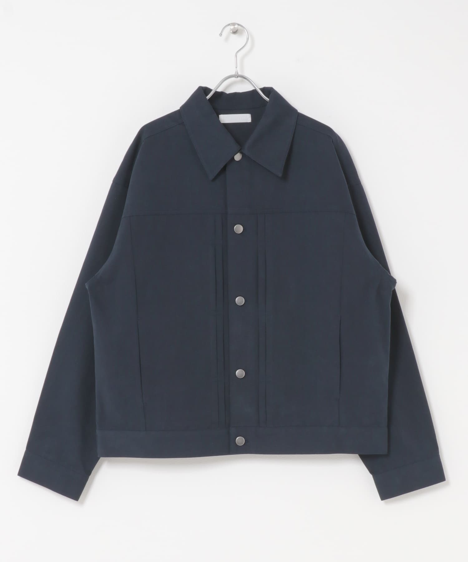 コットンツイルブルゾン NAVY M