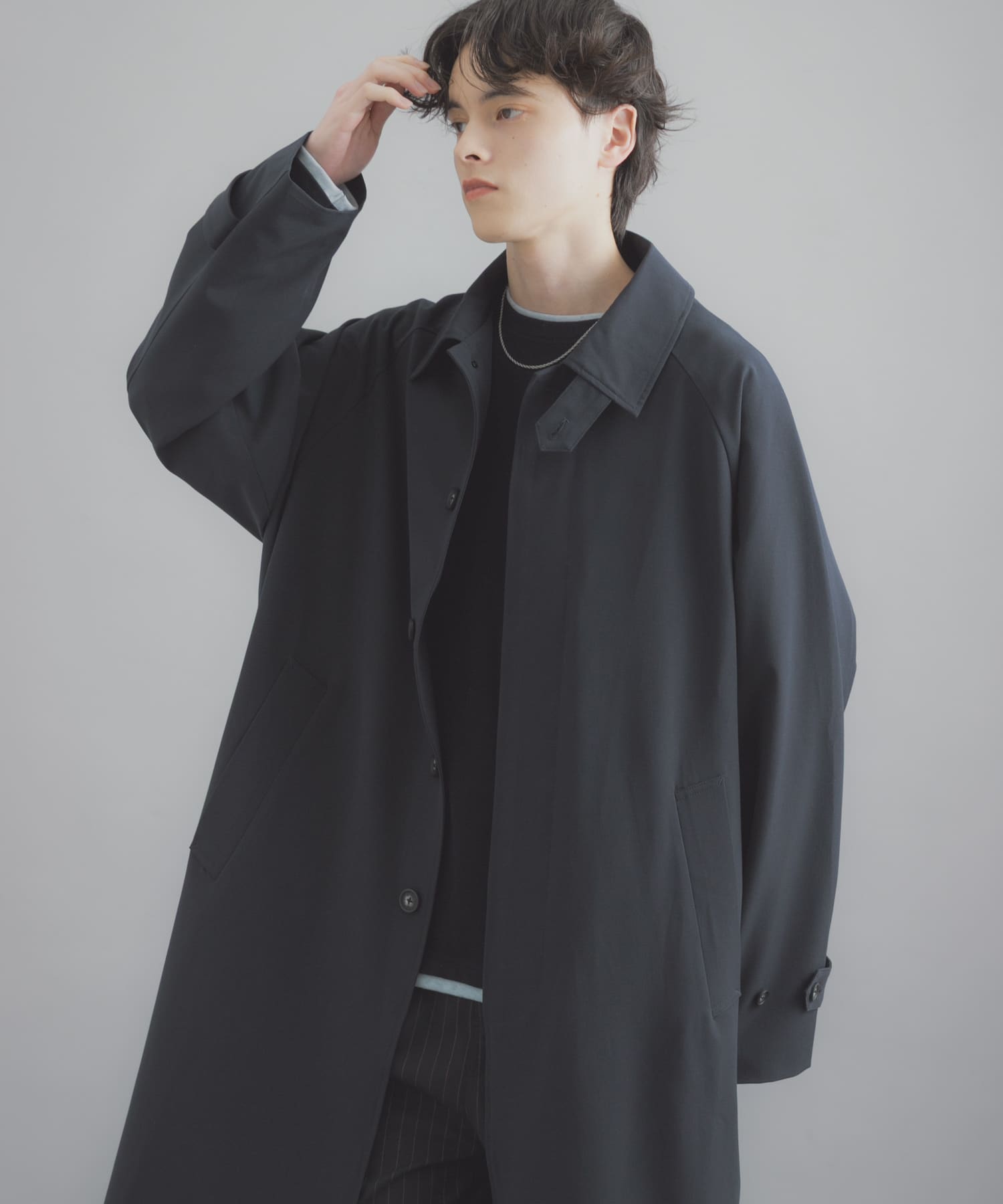 身長：173cm サイズ：L