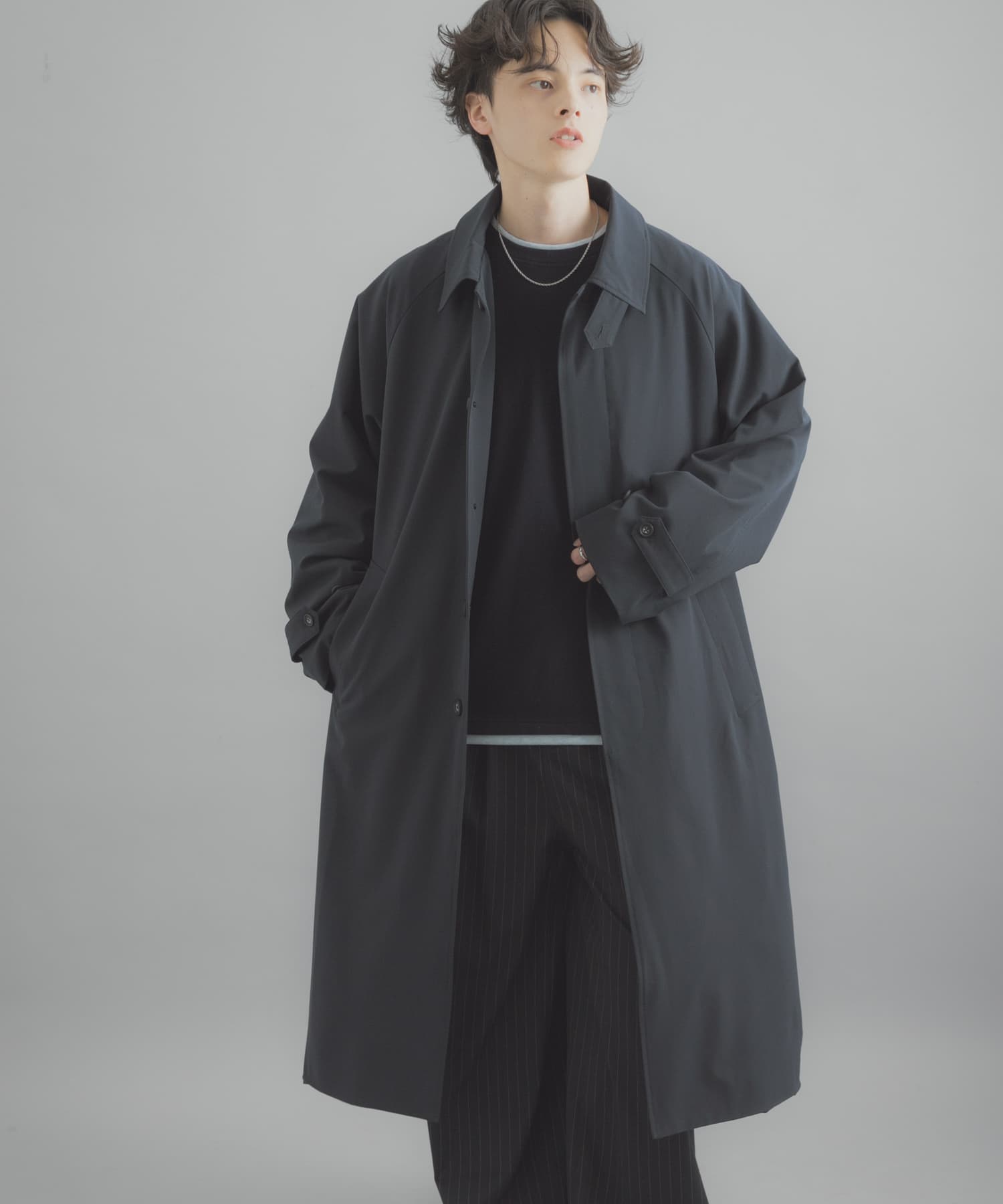 身長：173cm サイズ：L