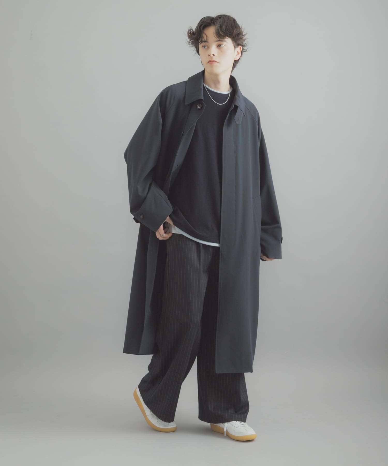 身長：173cm サイズ：L