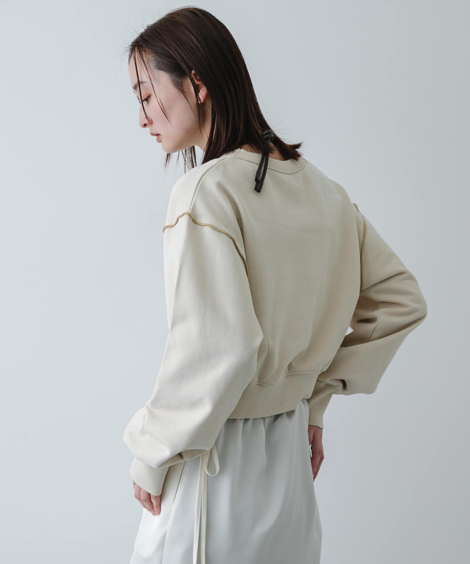 身長：169cm サイズ：one