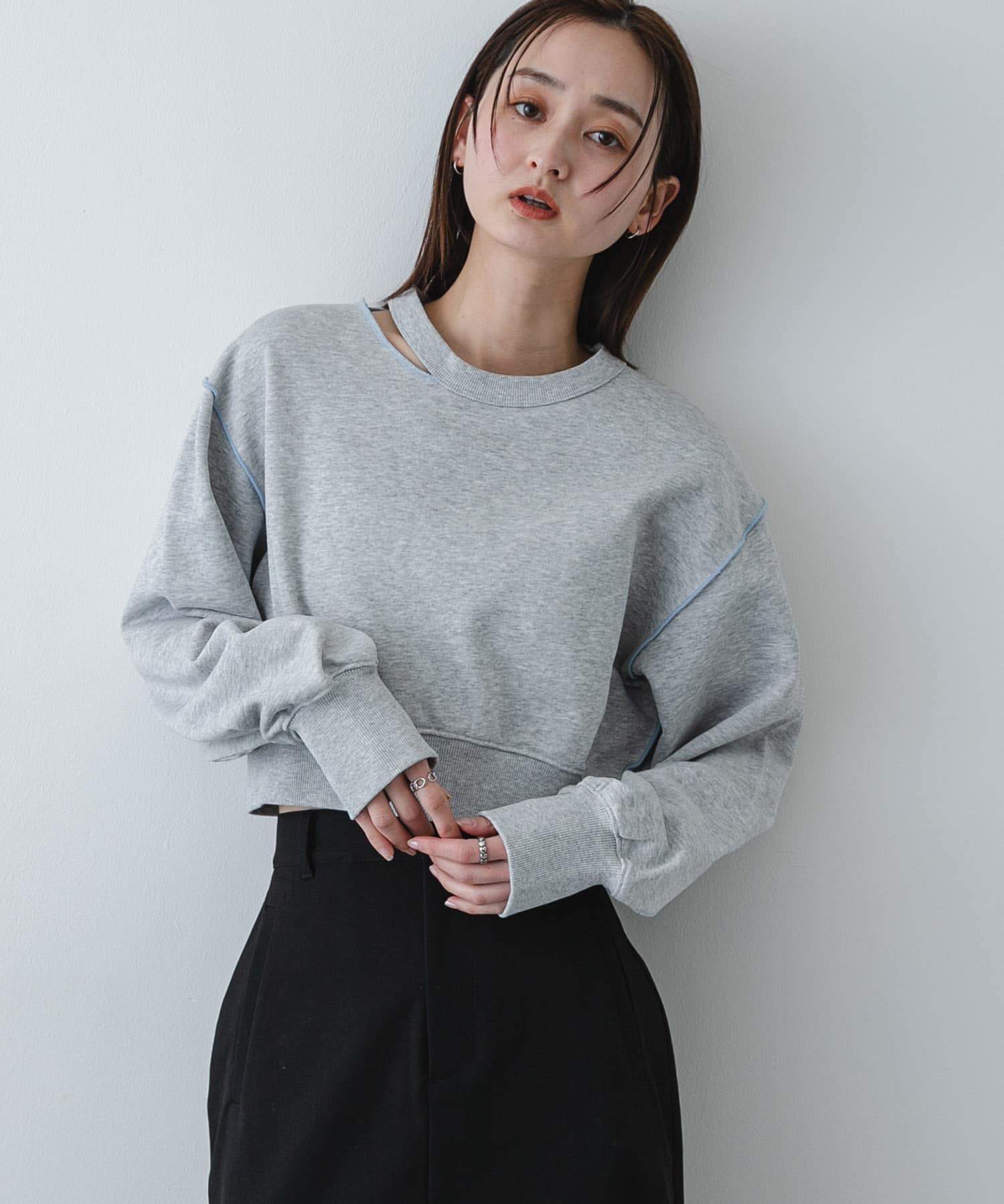 身長：169cm サイズ：one