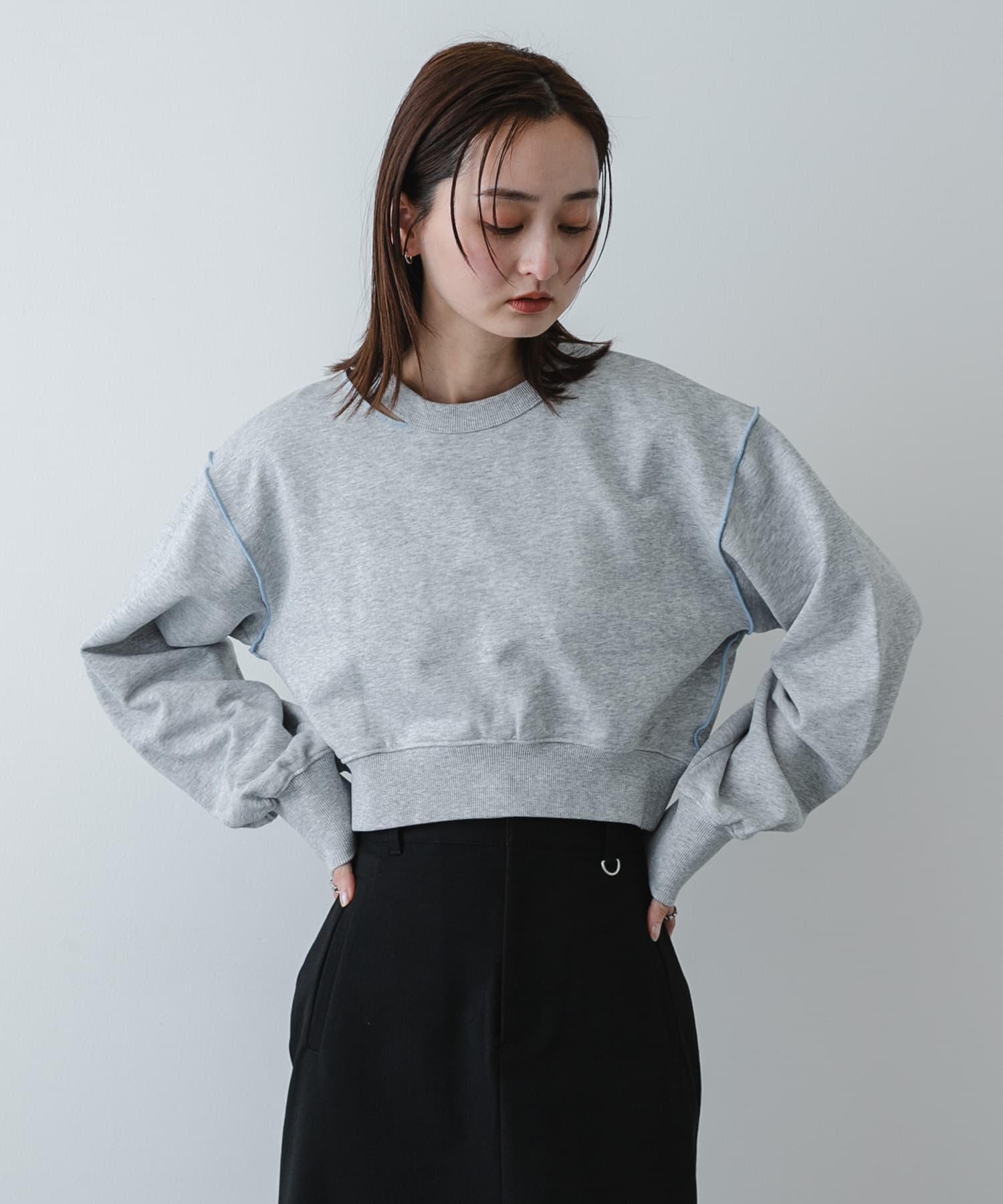 身長：169cm サイズ：one