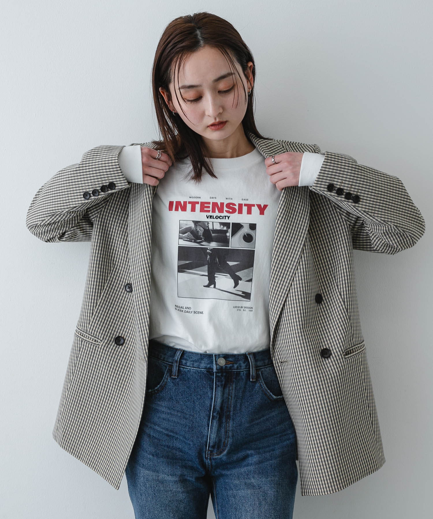 身長：169cm サイズ：one