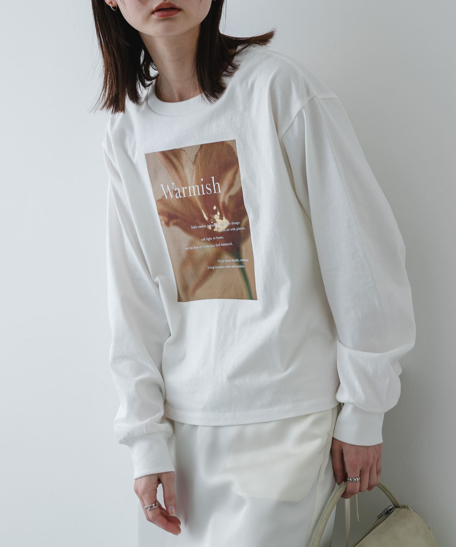 身長：169cm サイズ：one