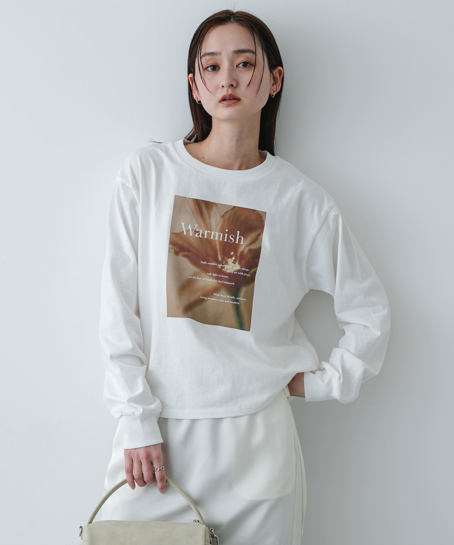 身長：169cm サイズ：one