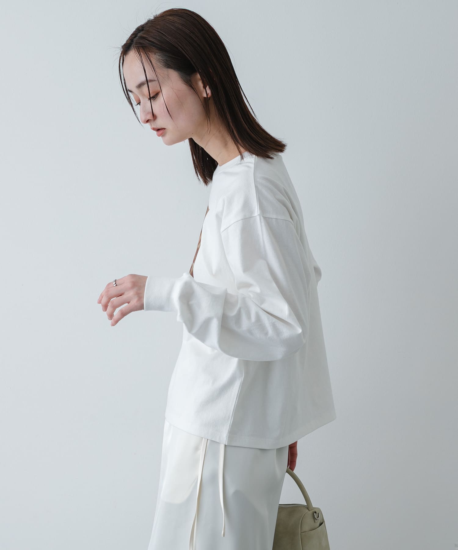 身長：169cm サイズ：one