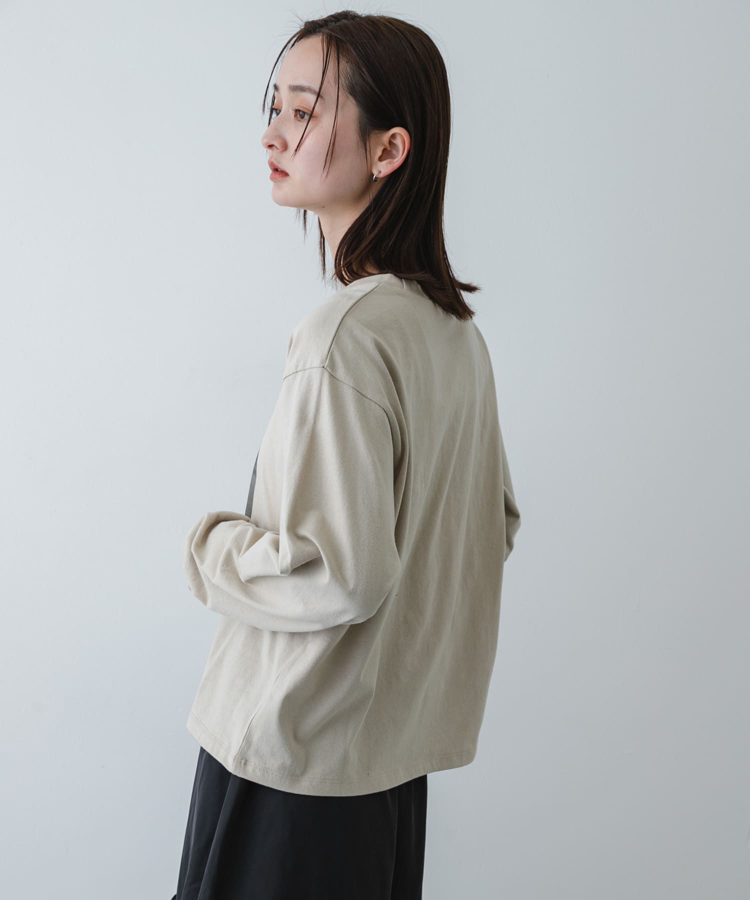 身長：169cm サイズ：one