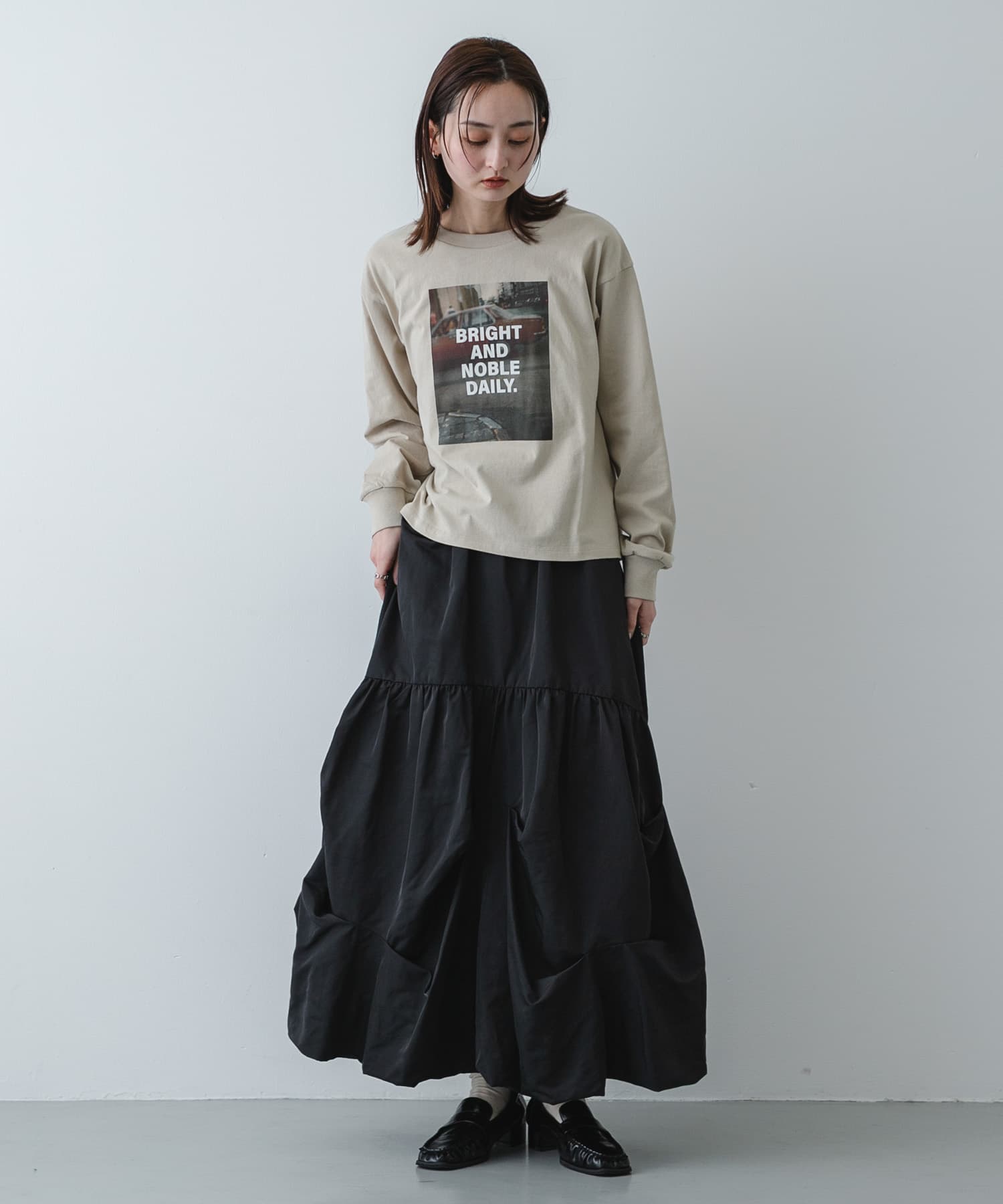 身長：169cm サイズ：one