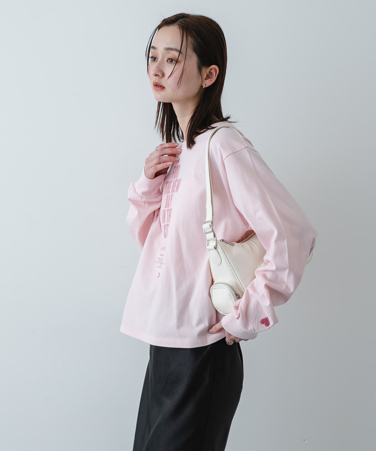 身長：169cm サイズ：one