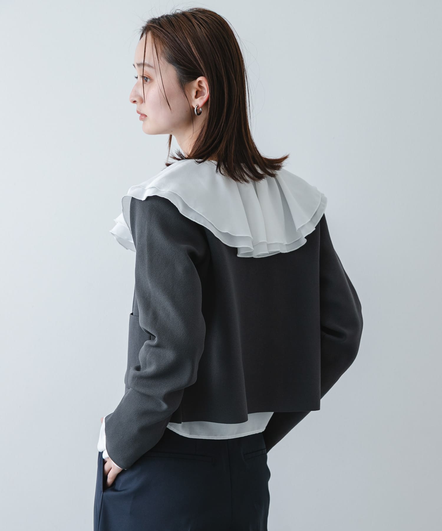 身長：169cm サイズ：one