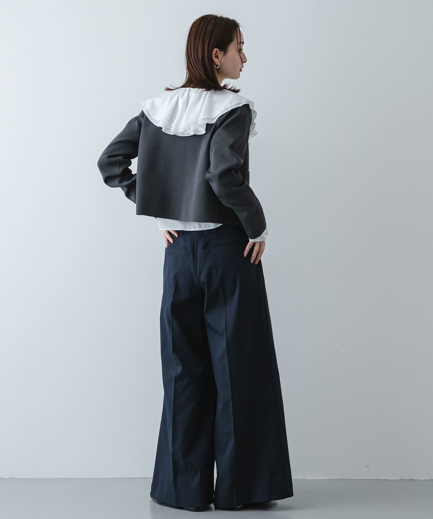 身長：169cm サイズ：one