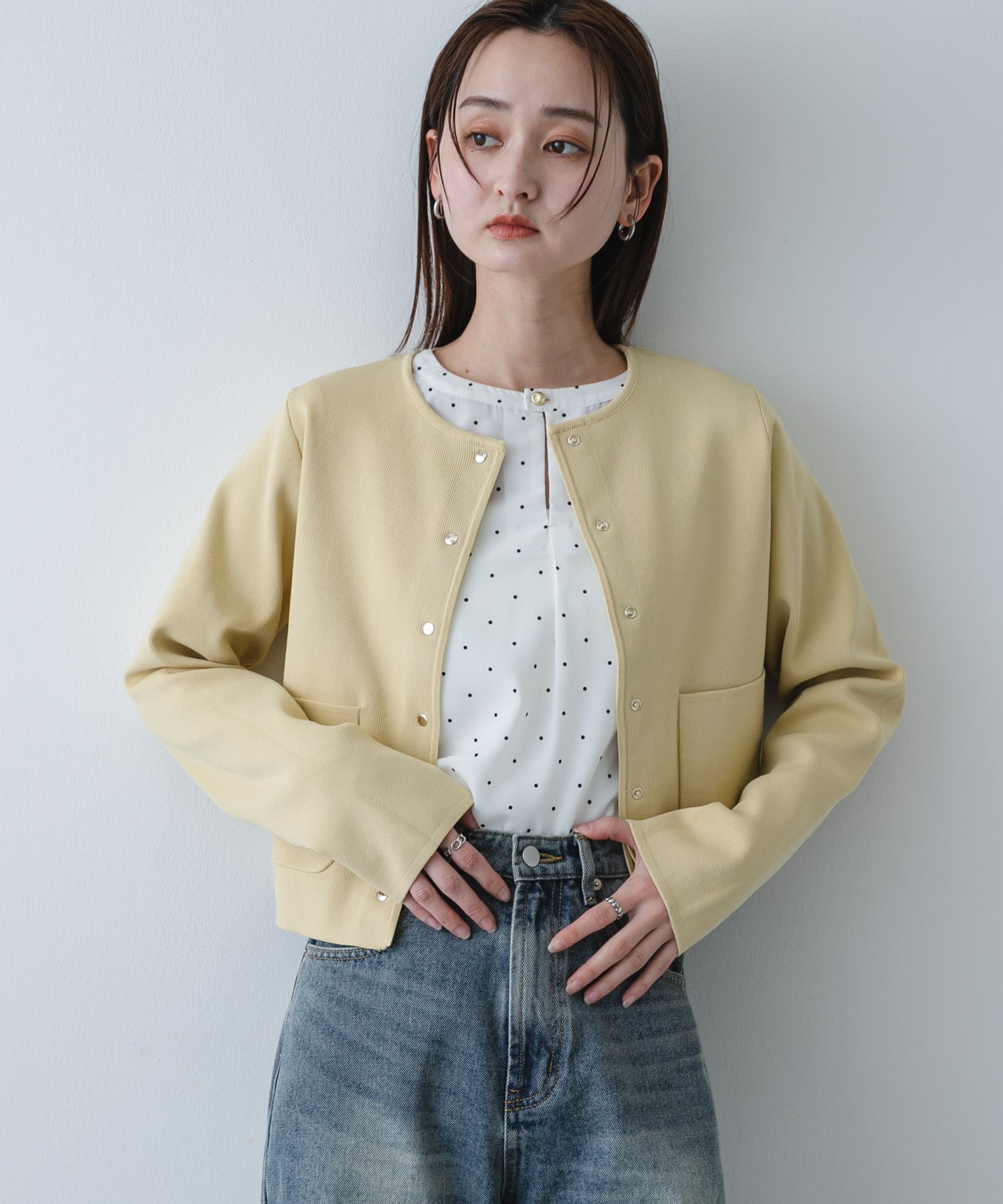 身長：169cm サイズ：one