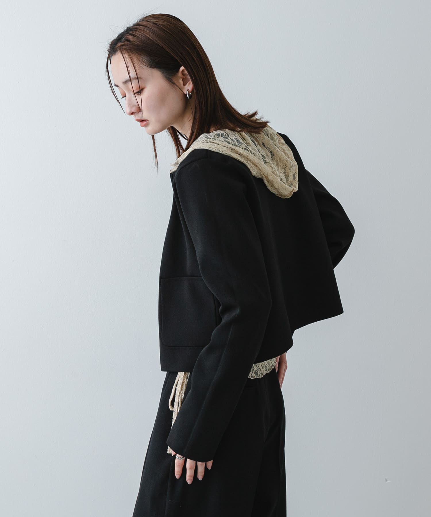 身長：169cm サイズ：one