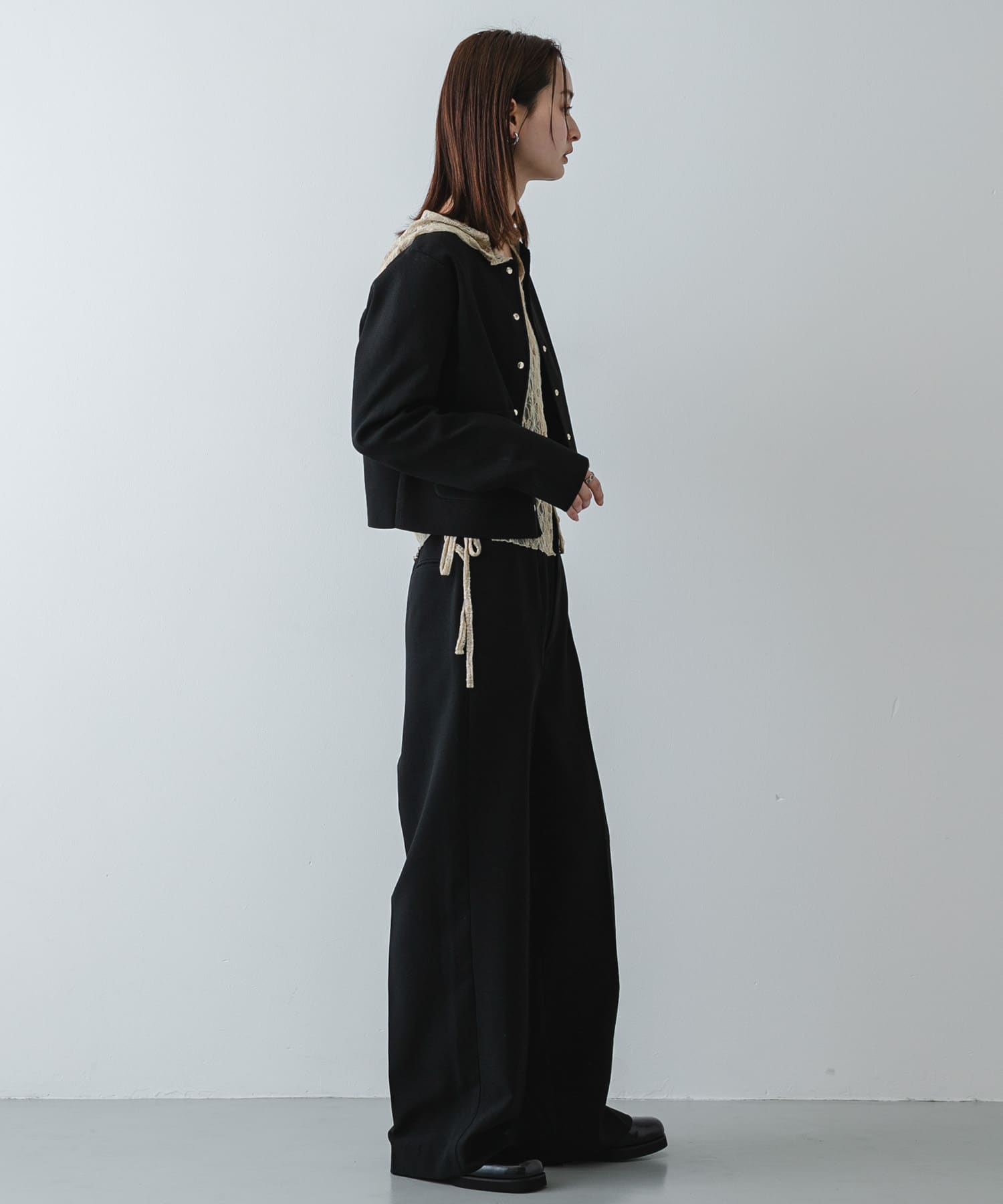 身長：169cm サイズ：one