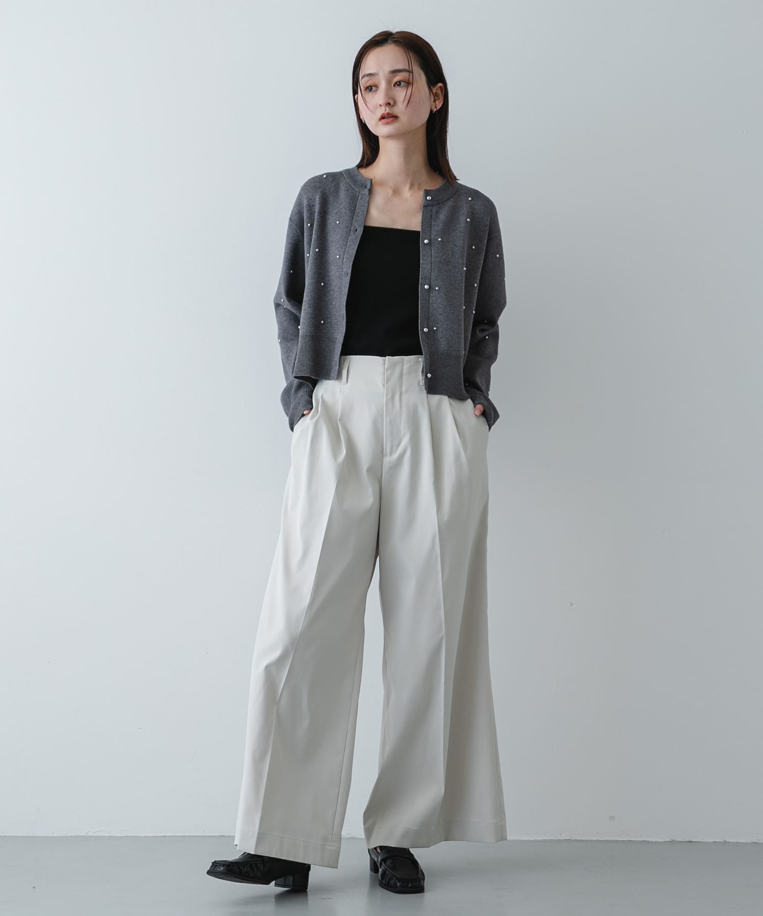 身長：169cm サイズ：one
